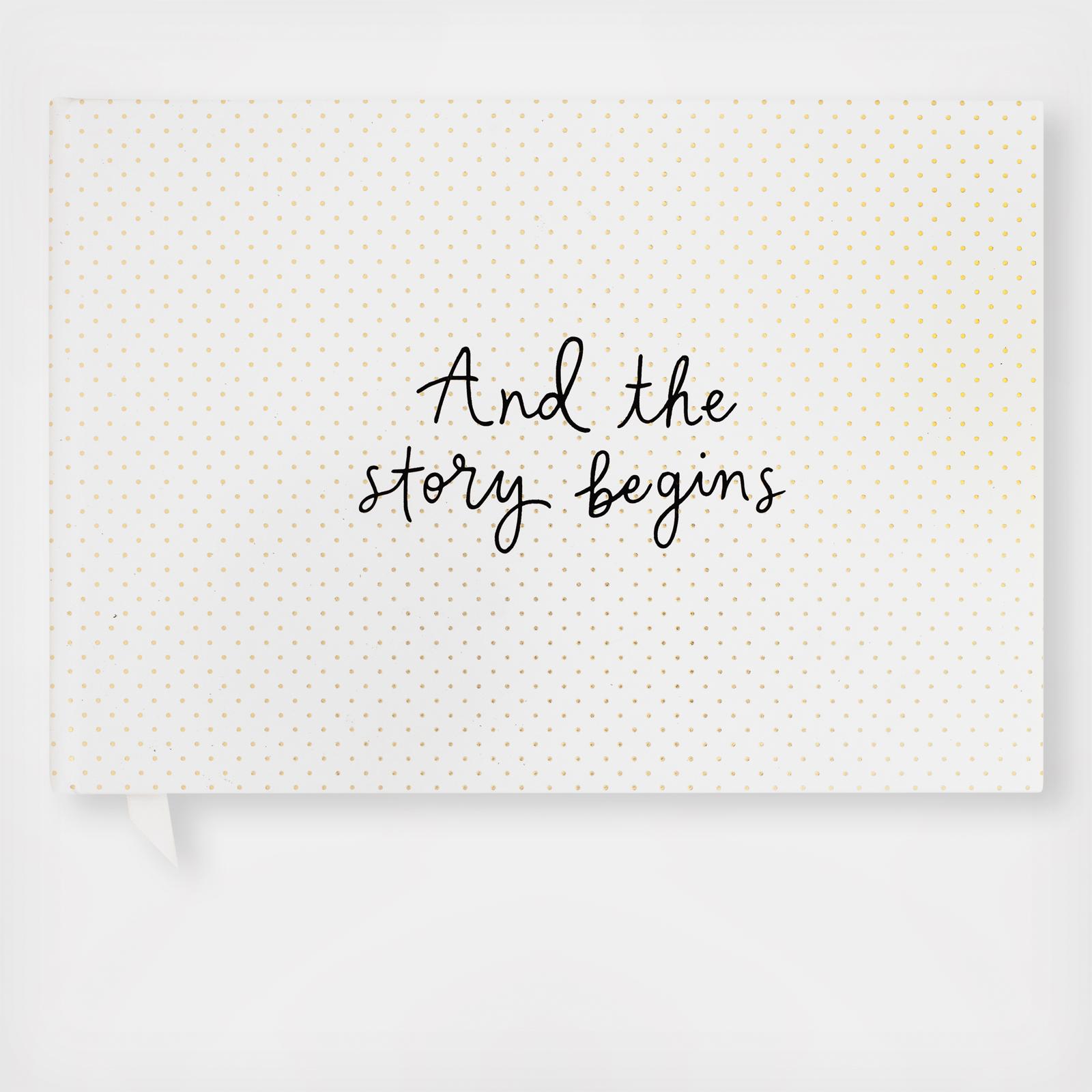 And The Story Begins Guest Book