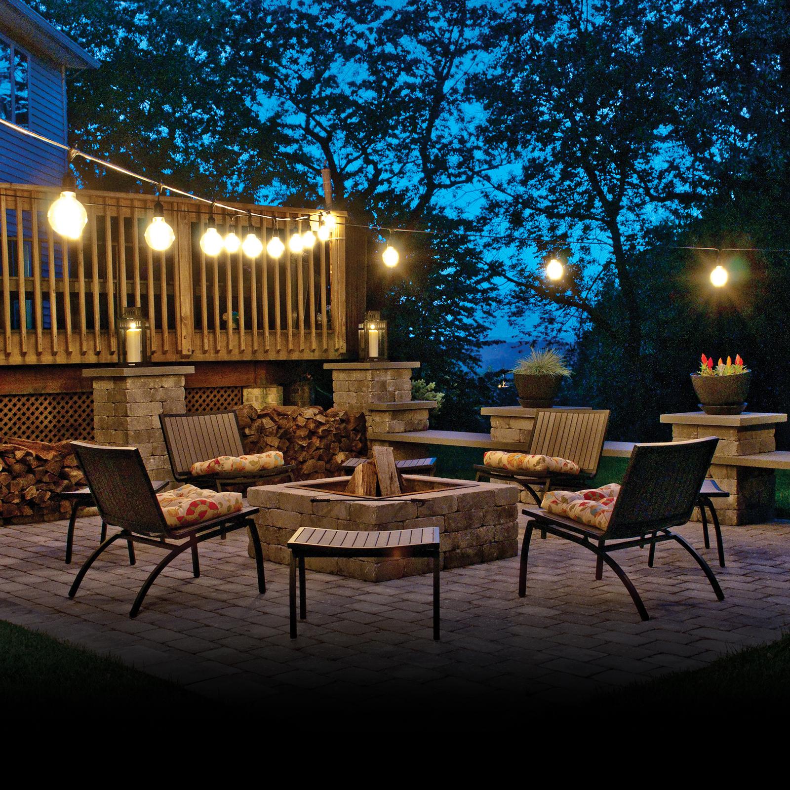 14' Globe Bulbs String Light Kit