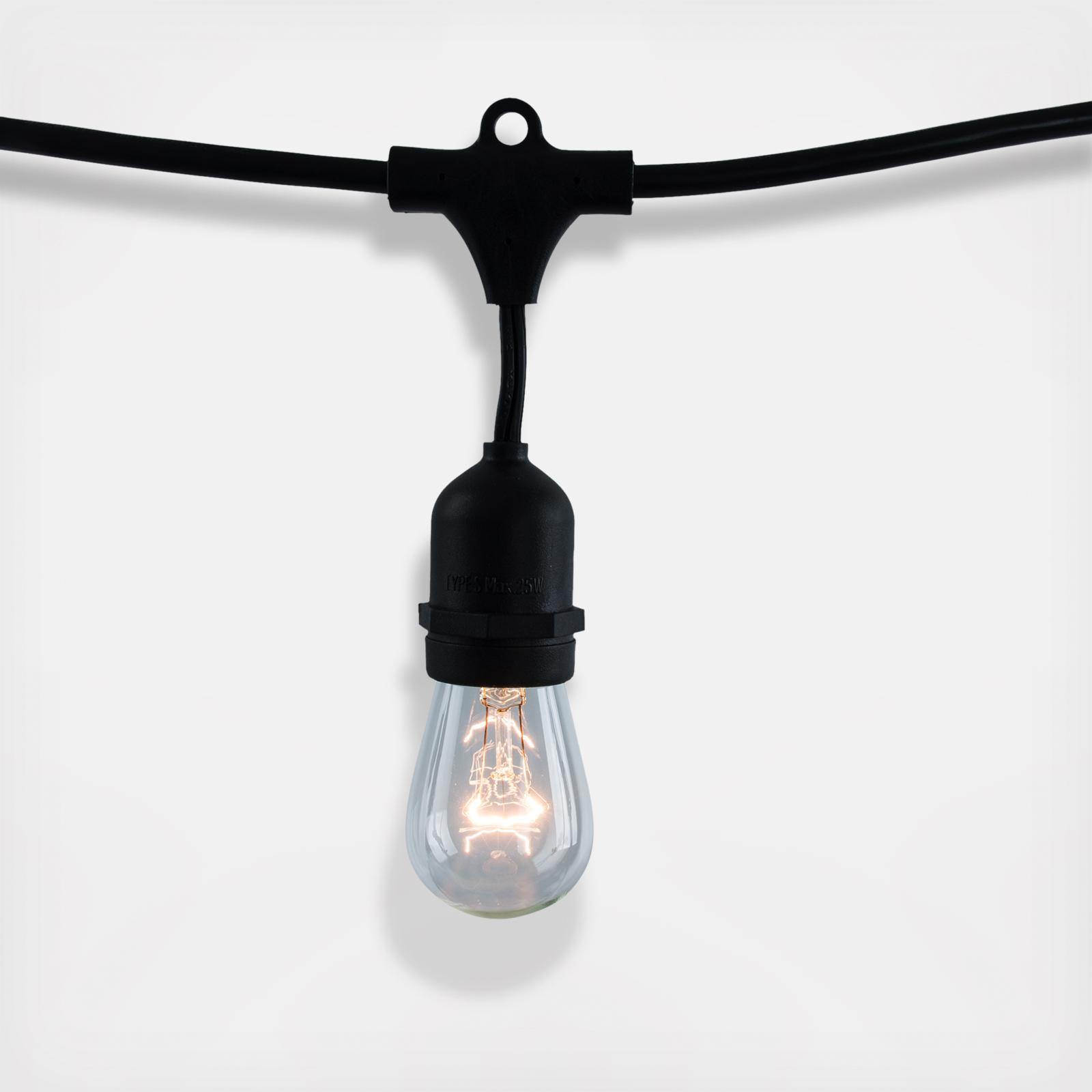30' Incadescent Bulbs String Light Kit