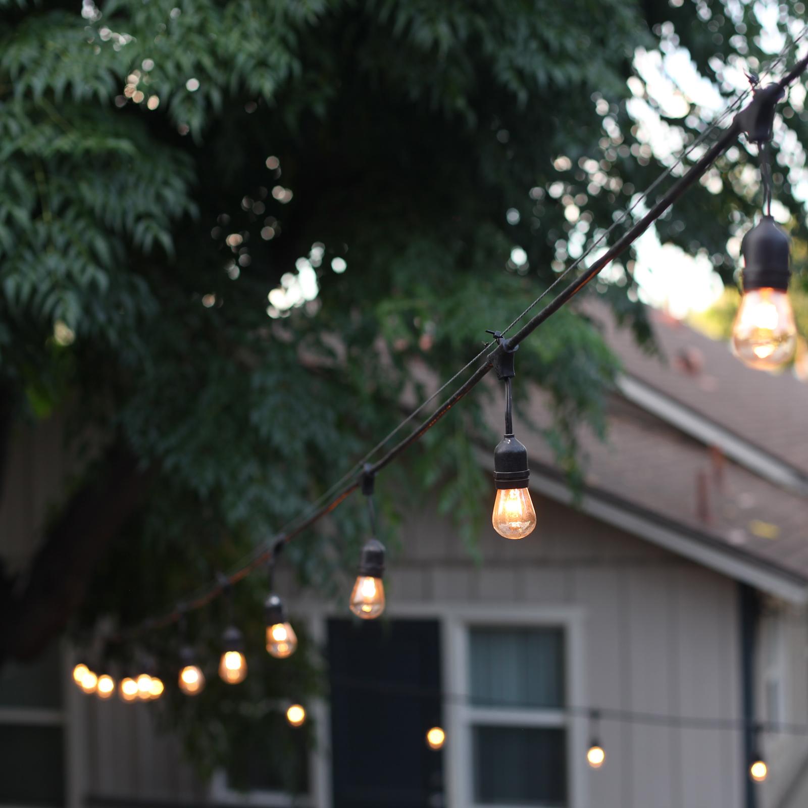 30' Vintage Bulbs String Light Kit