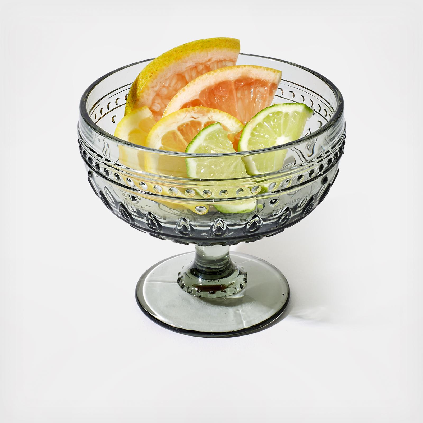 Fez Footed Compote Glass, Set of 4