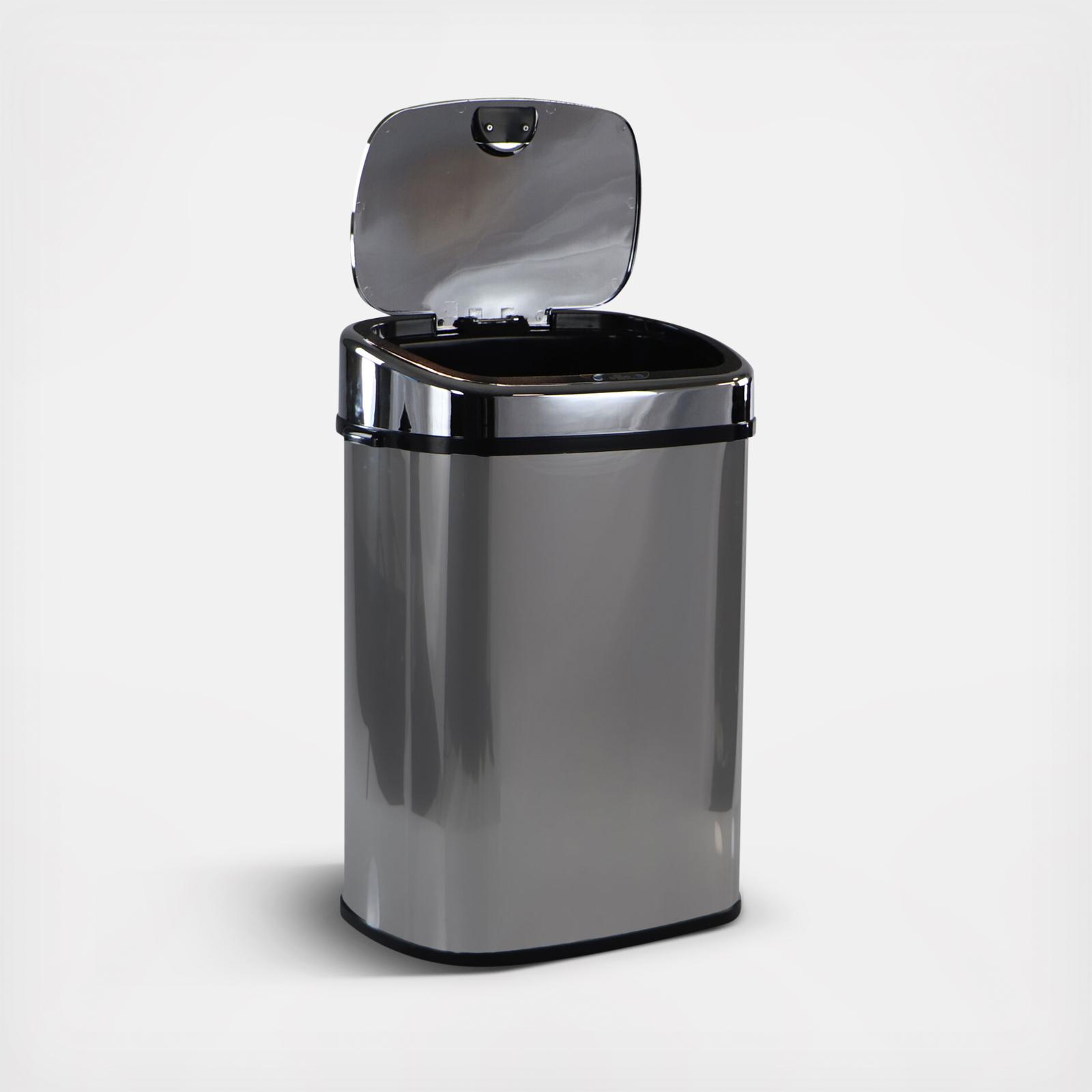 Trash Can with Sensor Lid, 50-Liter