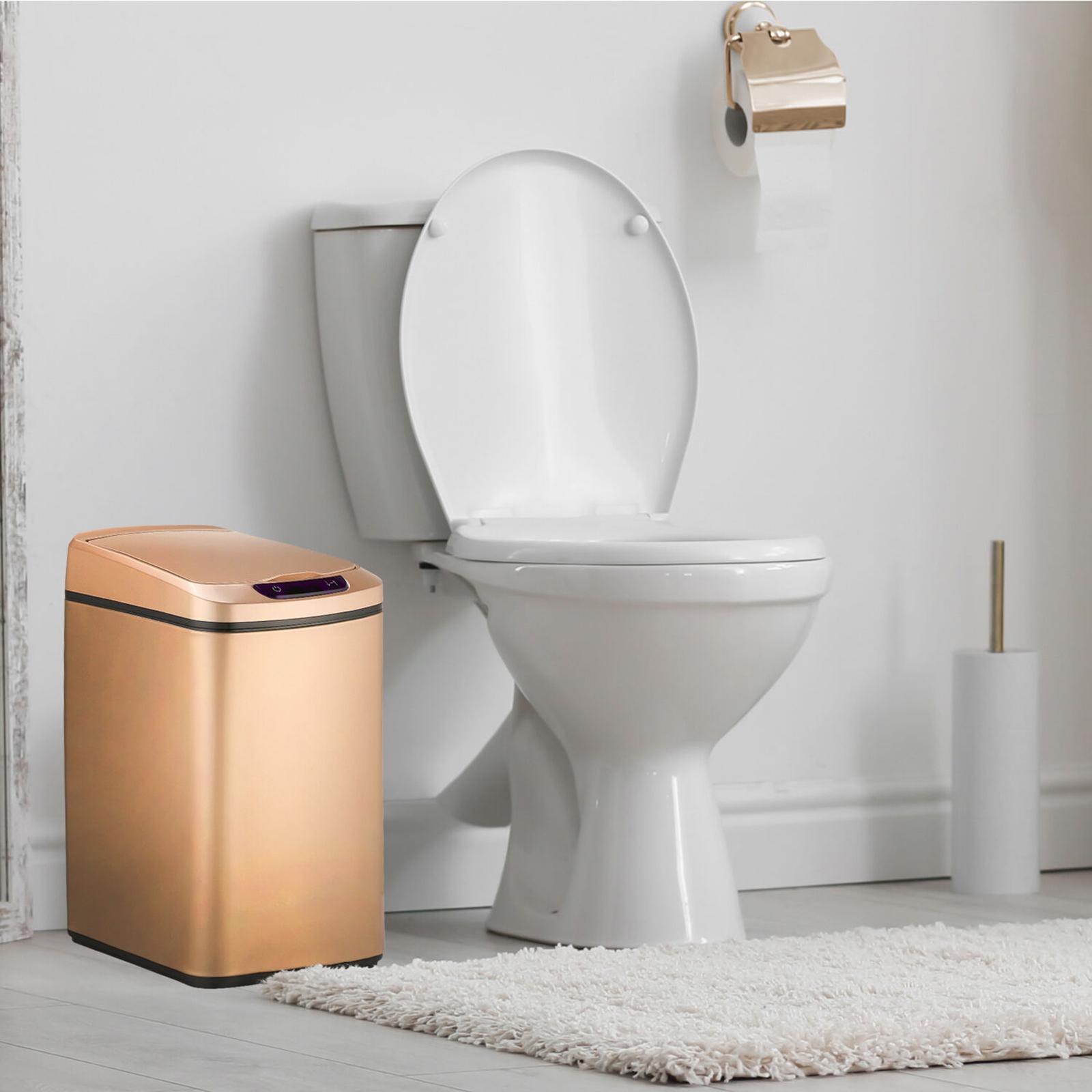 Trash Can with Sensor Lid, 12-Liter