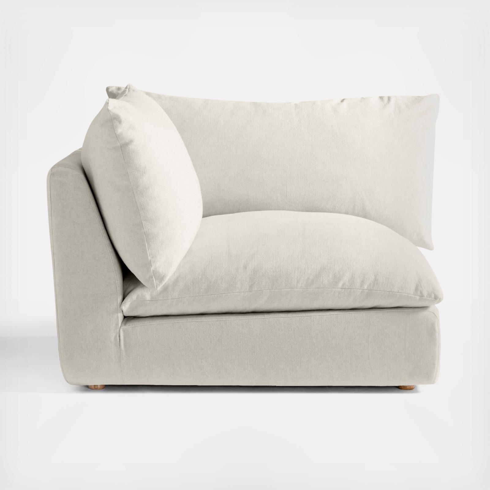 Unwind Corner Slipcovered Chair