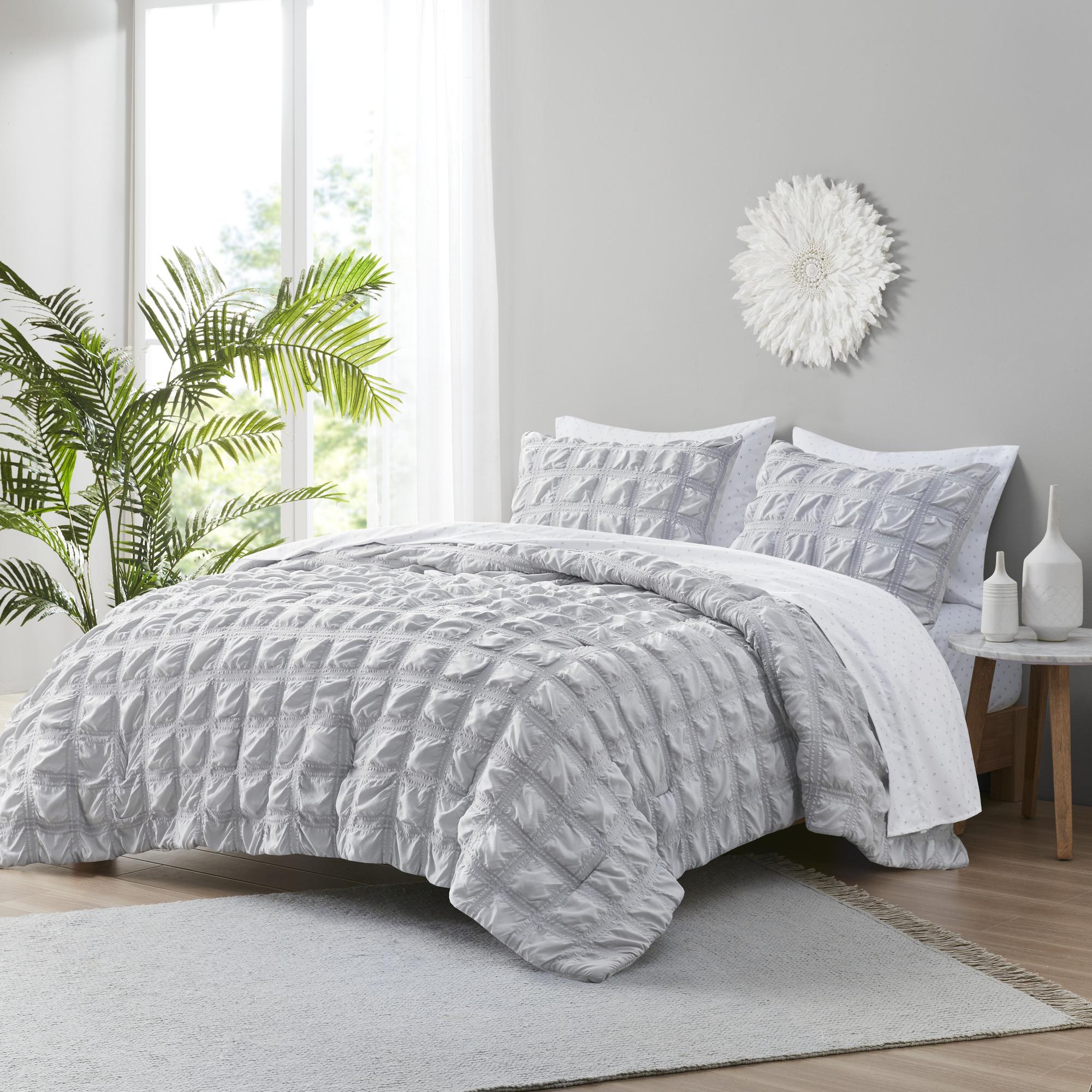 Denver Seersucker 7-Piece Comforter and Sheet Set