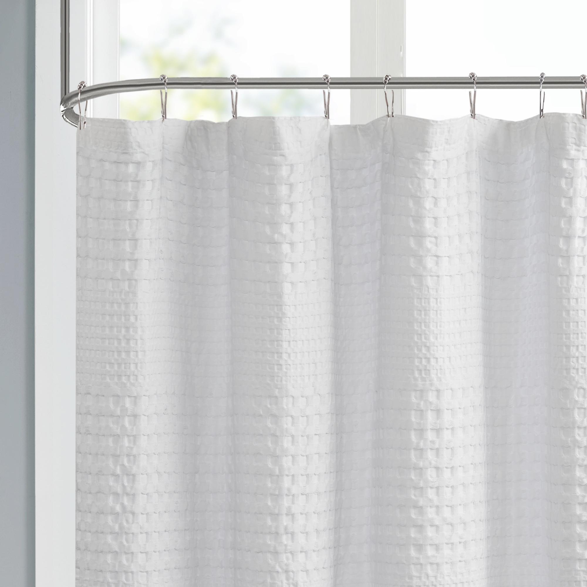 Arlo Waffle Shower Curtain