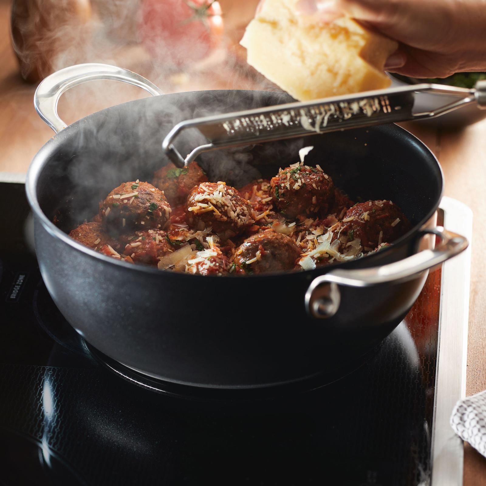 Anolon X Hybrid Non-Stick Aluminum Non-Stick Casserole Pan with Lid