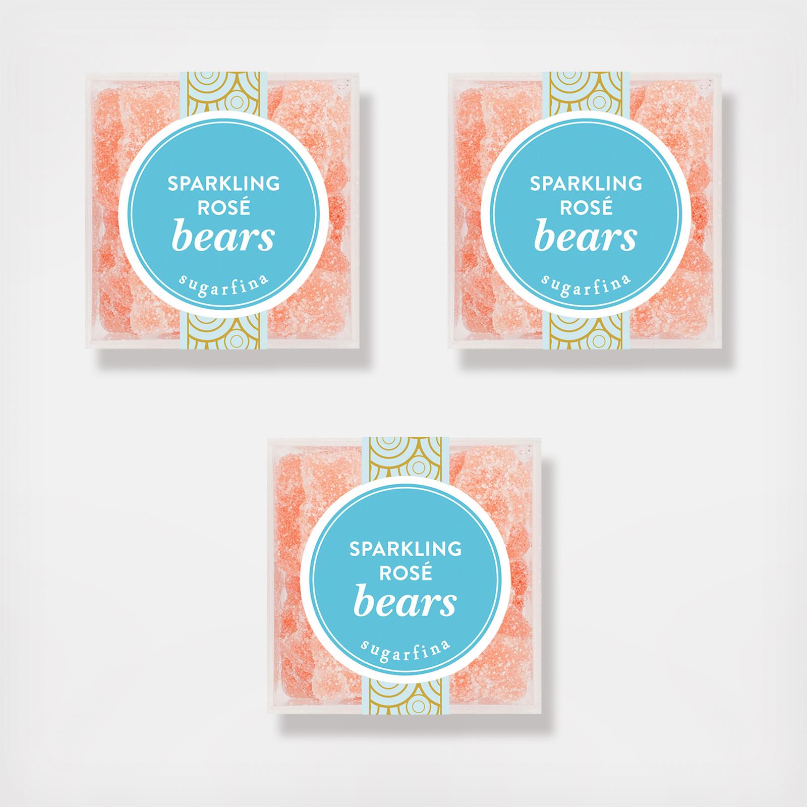 Sparkling Rose Bears Small Cube 3-Piece Kit