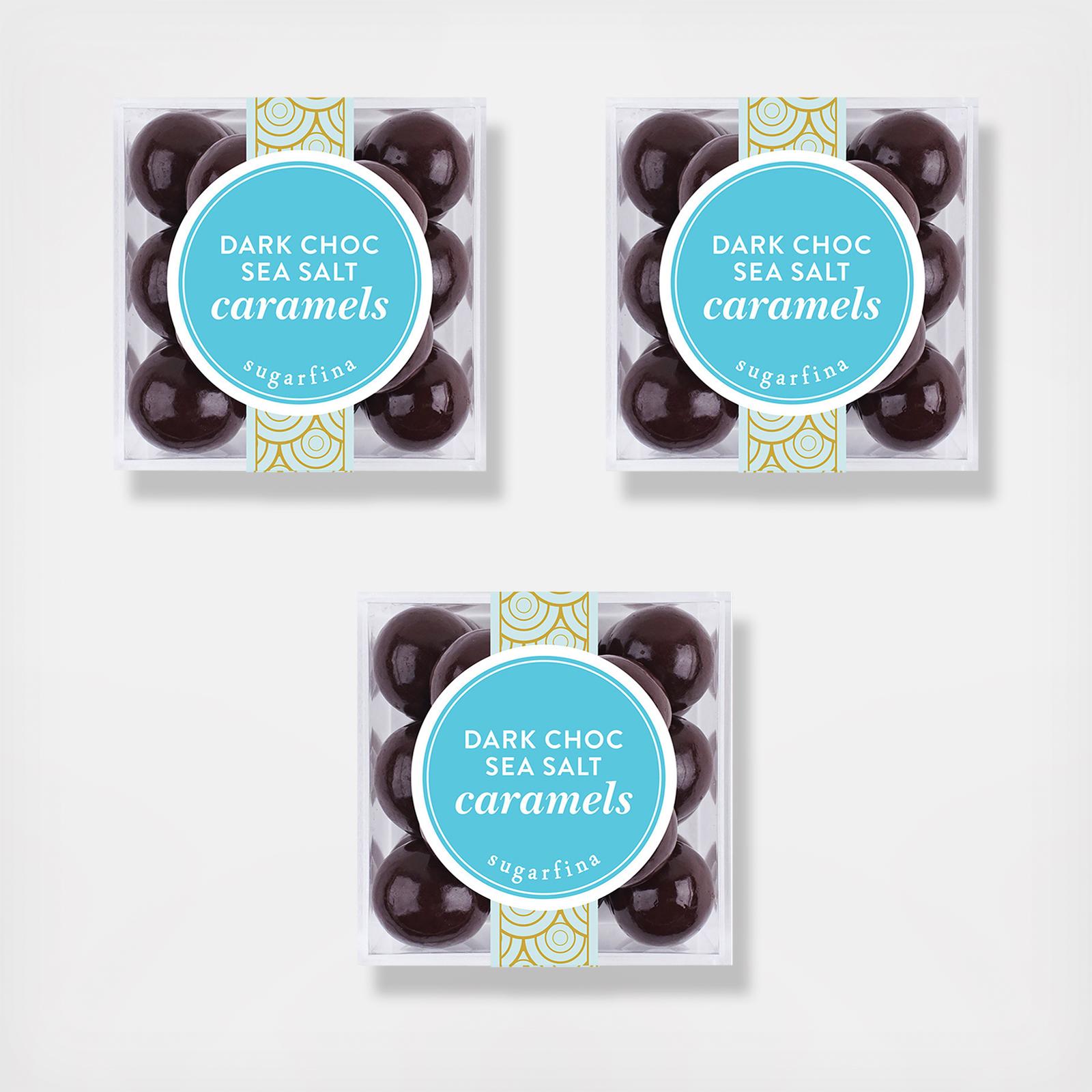 Dark Chocolate Sea Salt Caramel Small Cube 3-Piece Kit