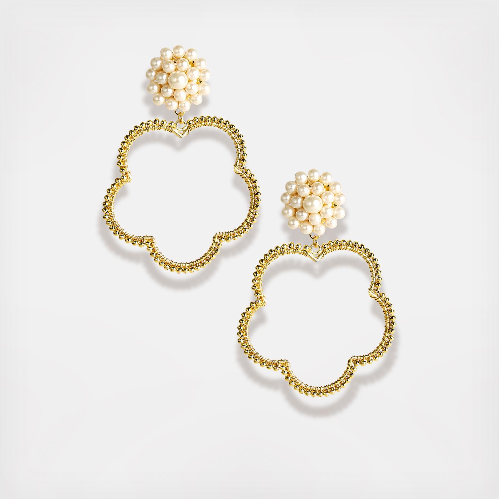 Bobbi Pearl Stud Earrings