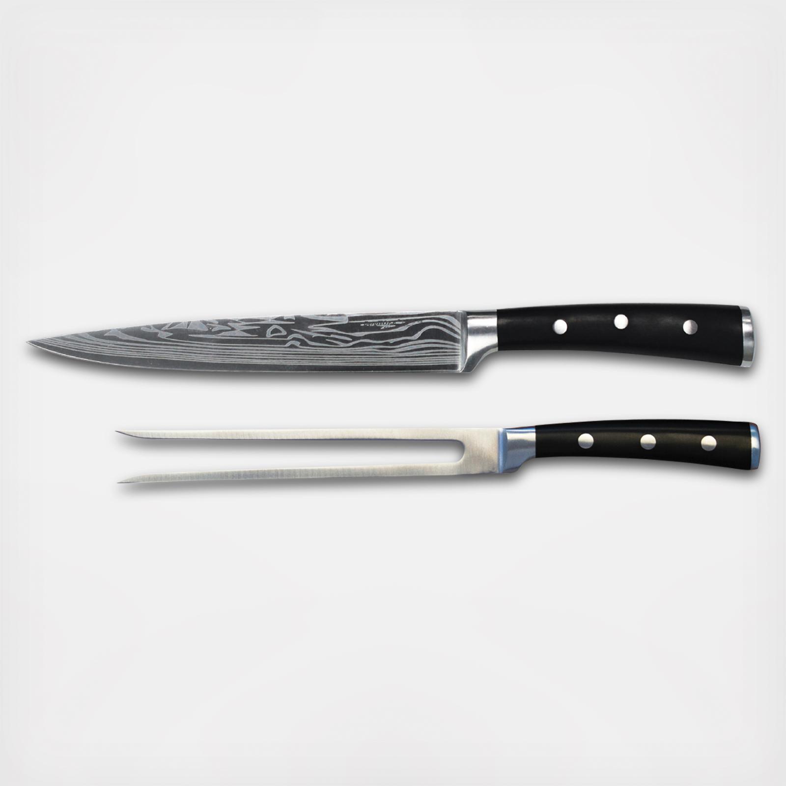 Antigua 2-Piece Carving Set