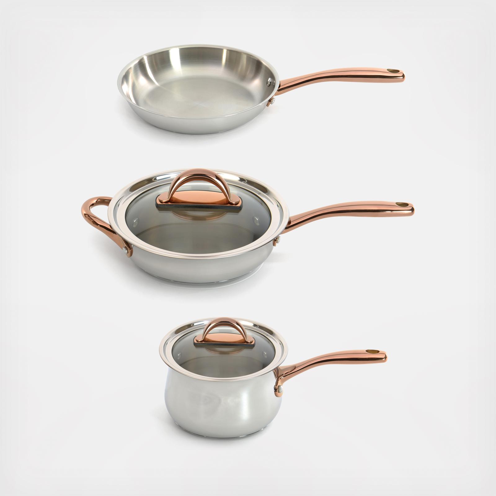 Ouro Gold 4-Piece Starter Set with Lids