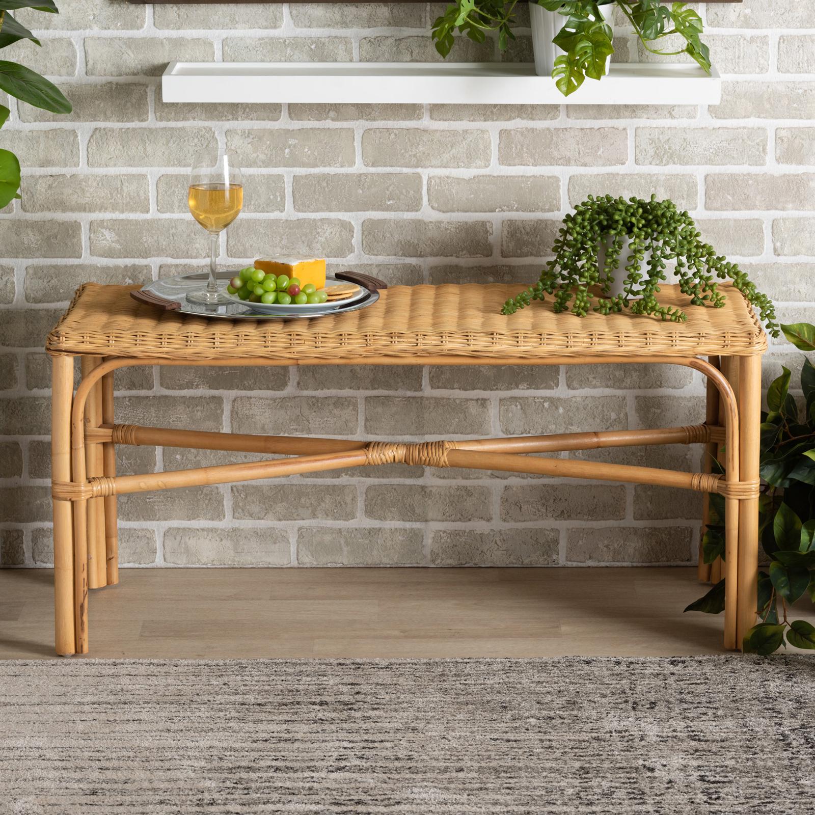 Cacaban Modern Bohemian Accent Bench