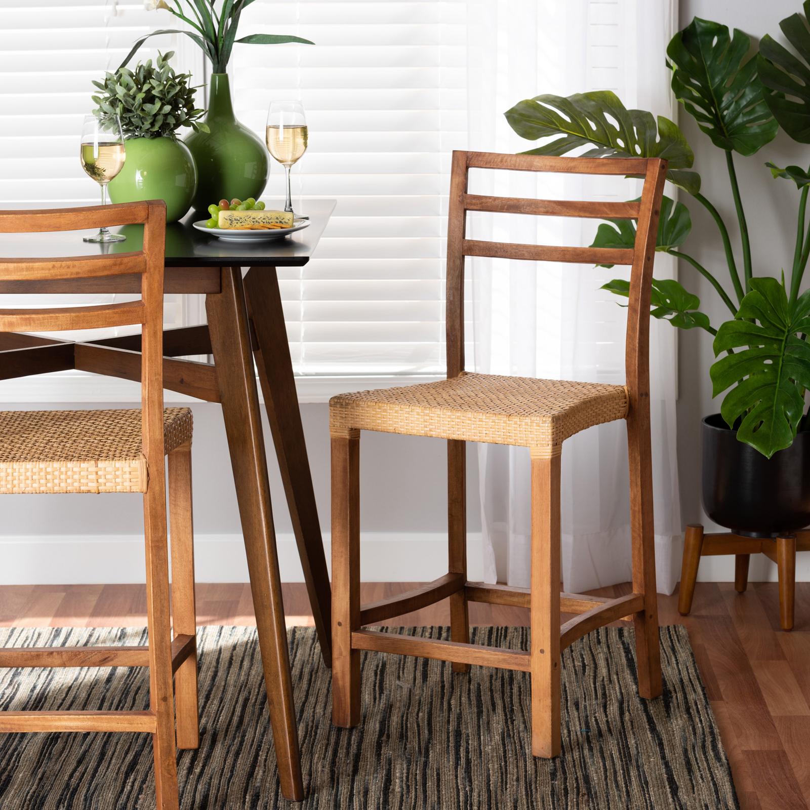Arthur Mid-Century Modern Counter Stool