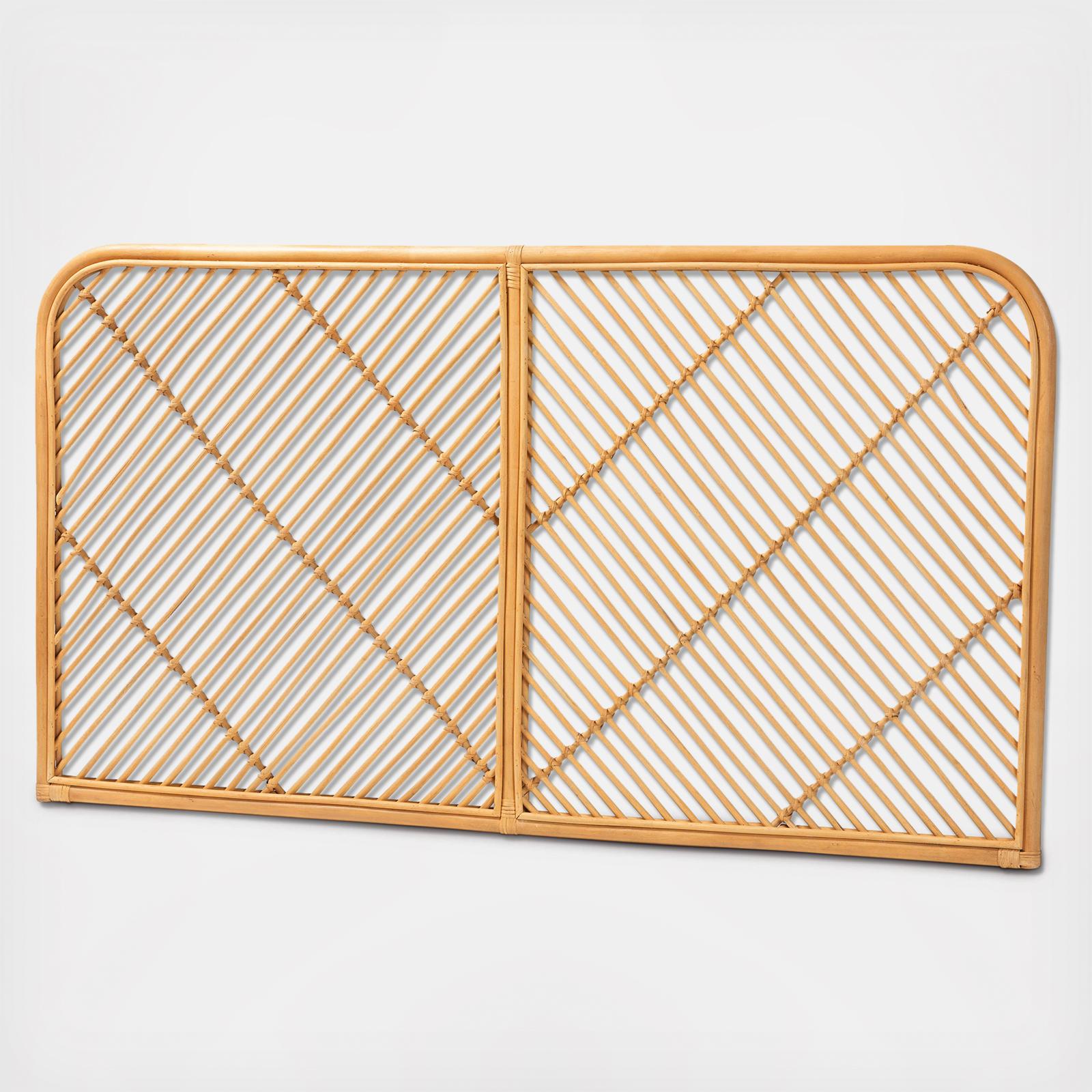 Sakina Modern Bohemian Wall-mount Headboard