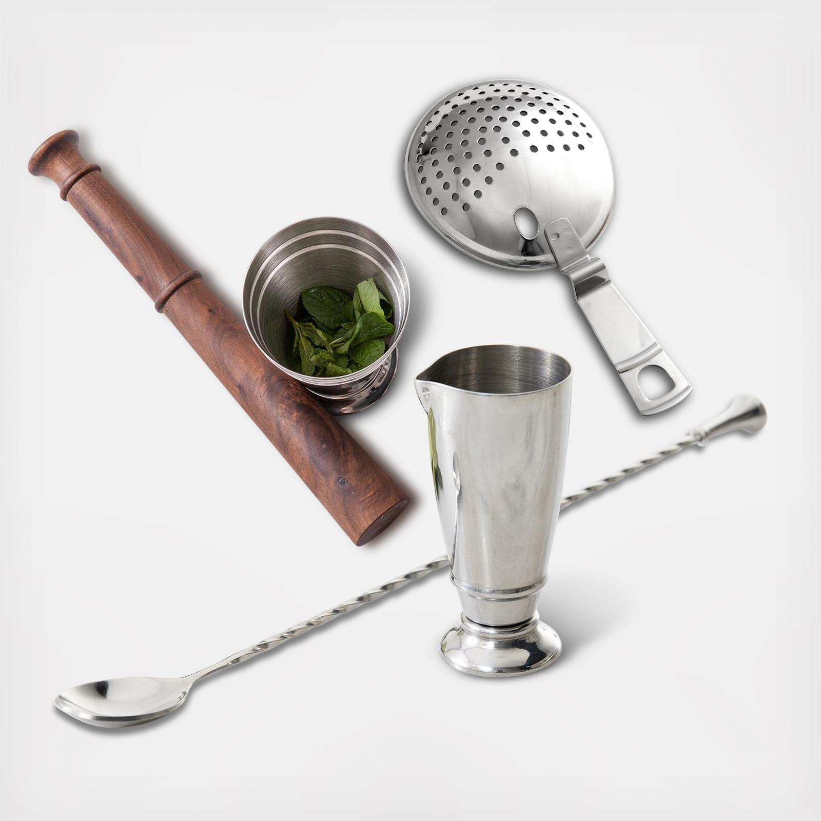 4-Piece Barware Accessories Set