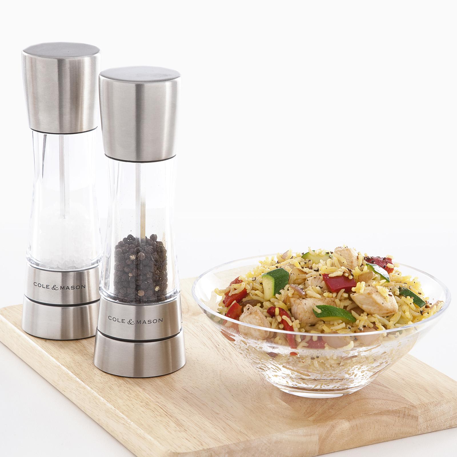 Derwent Salt & Pepper Mill Grinder Set