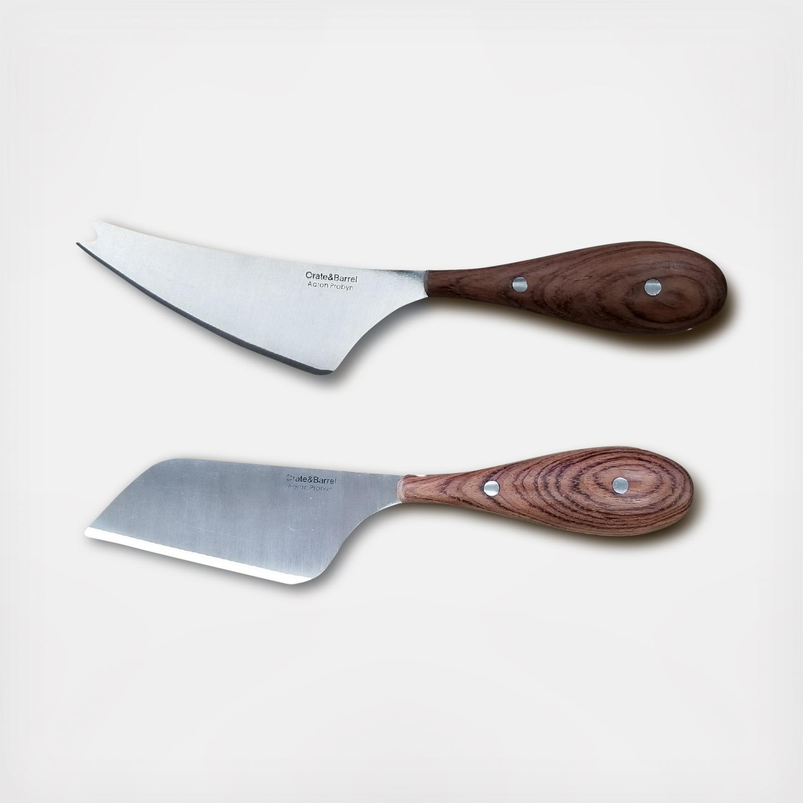 Aaron Probyn Cheese Knife Set, 2-Piece