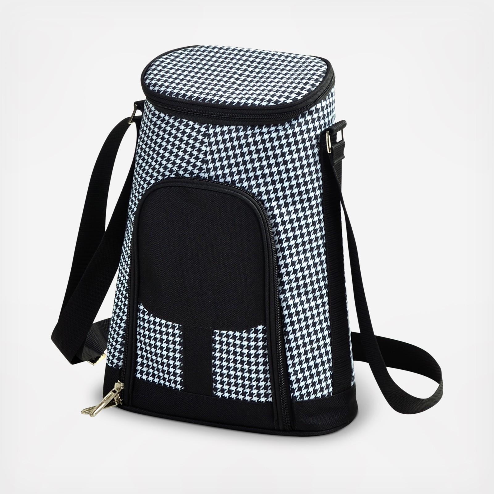 Insulated 2-Bottle Wine Bag with Accessories