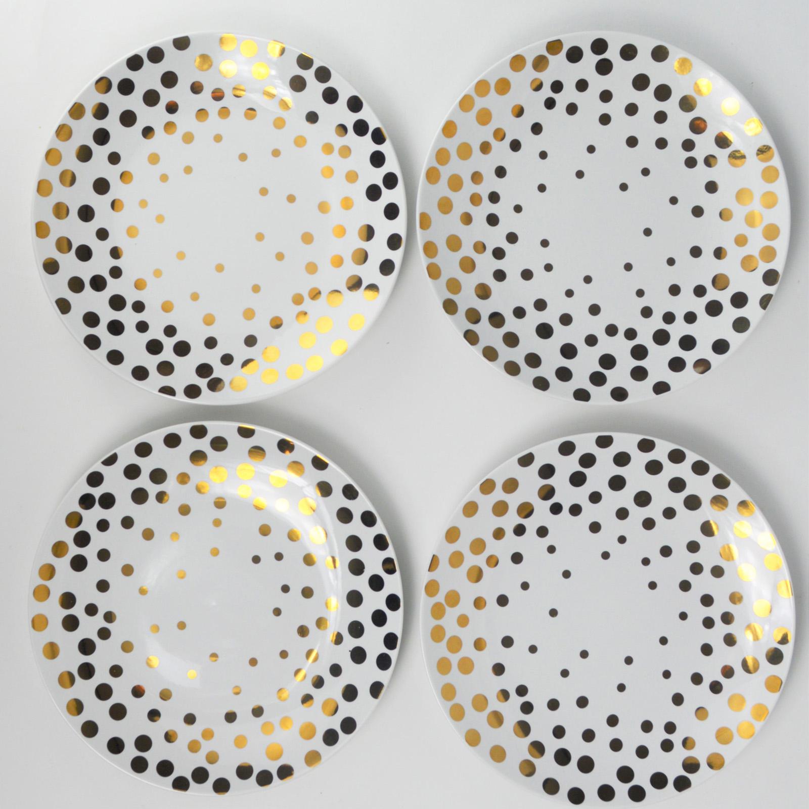 Echo Salad Accent Plate, Set of 4