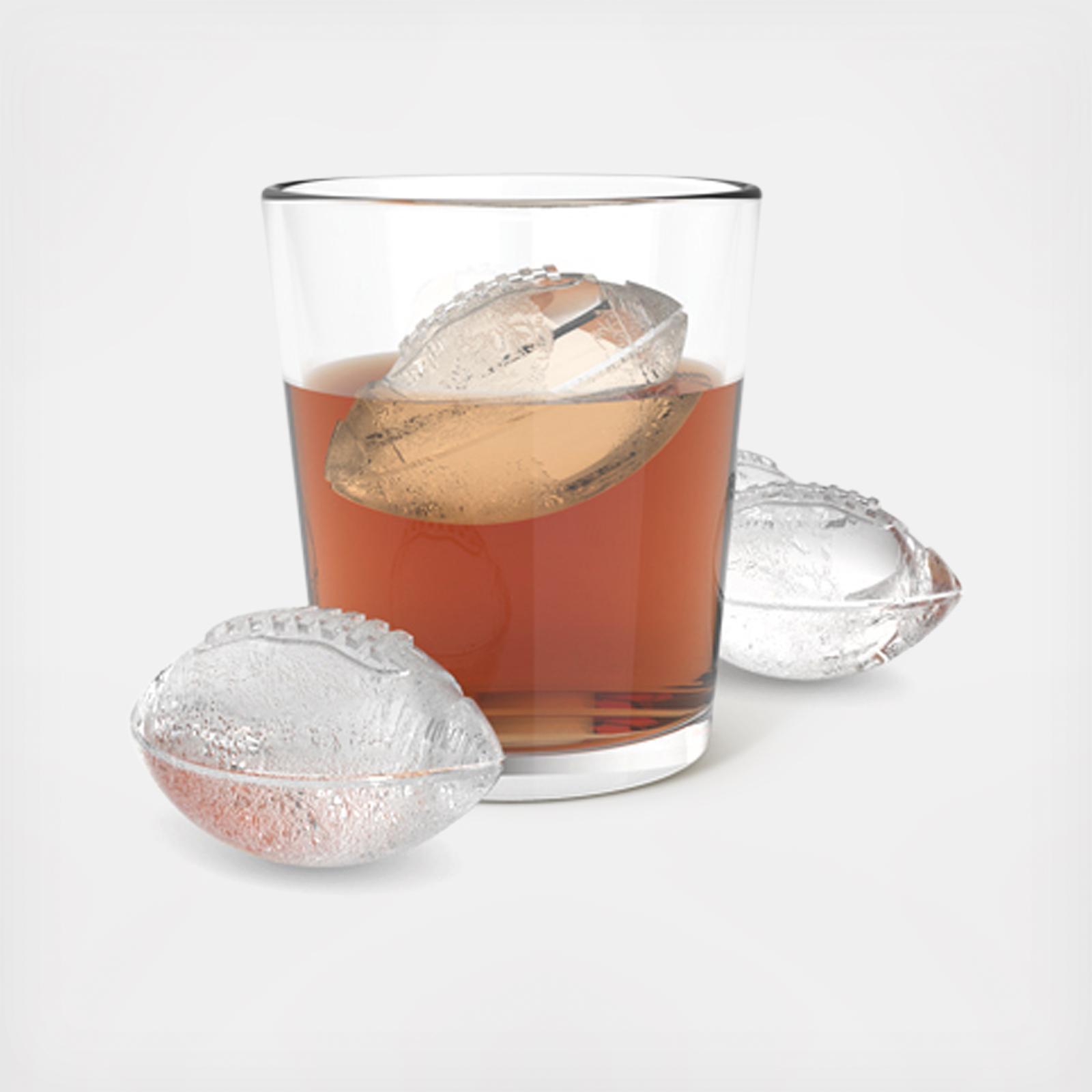 Football Ice Mold, Set of 2