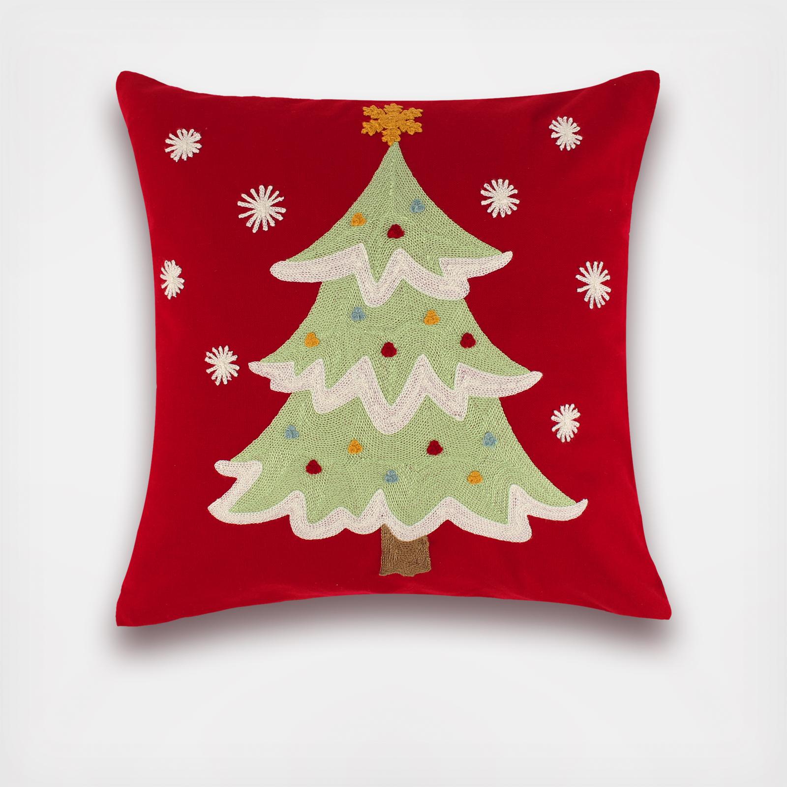 Comet & Cupid Christmas Tree Pillow