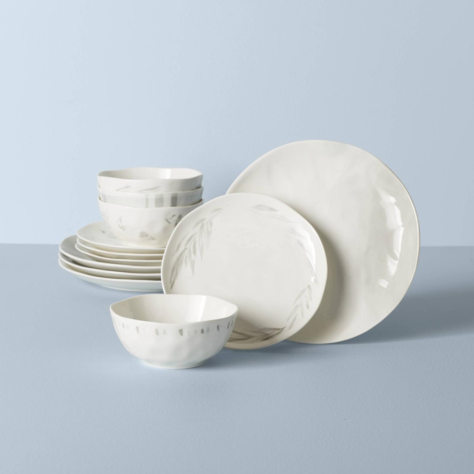 Oyster Bay 12-Piece Dinnerware Set, Service for 4