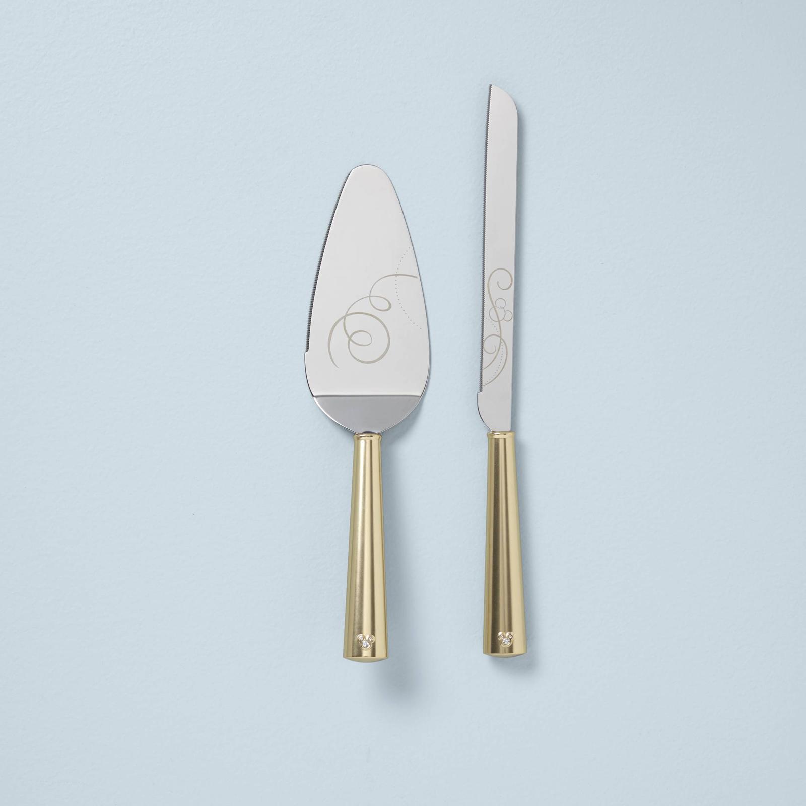 Disney Bridal 2-Piece Dessert Serving Set
