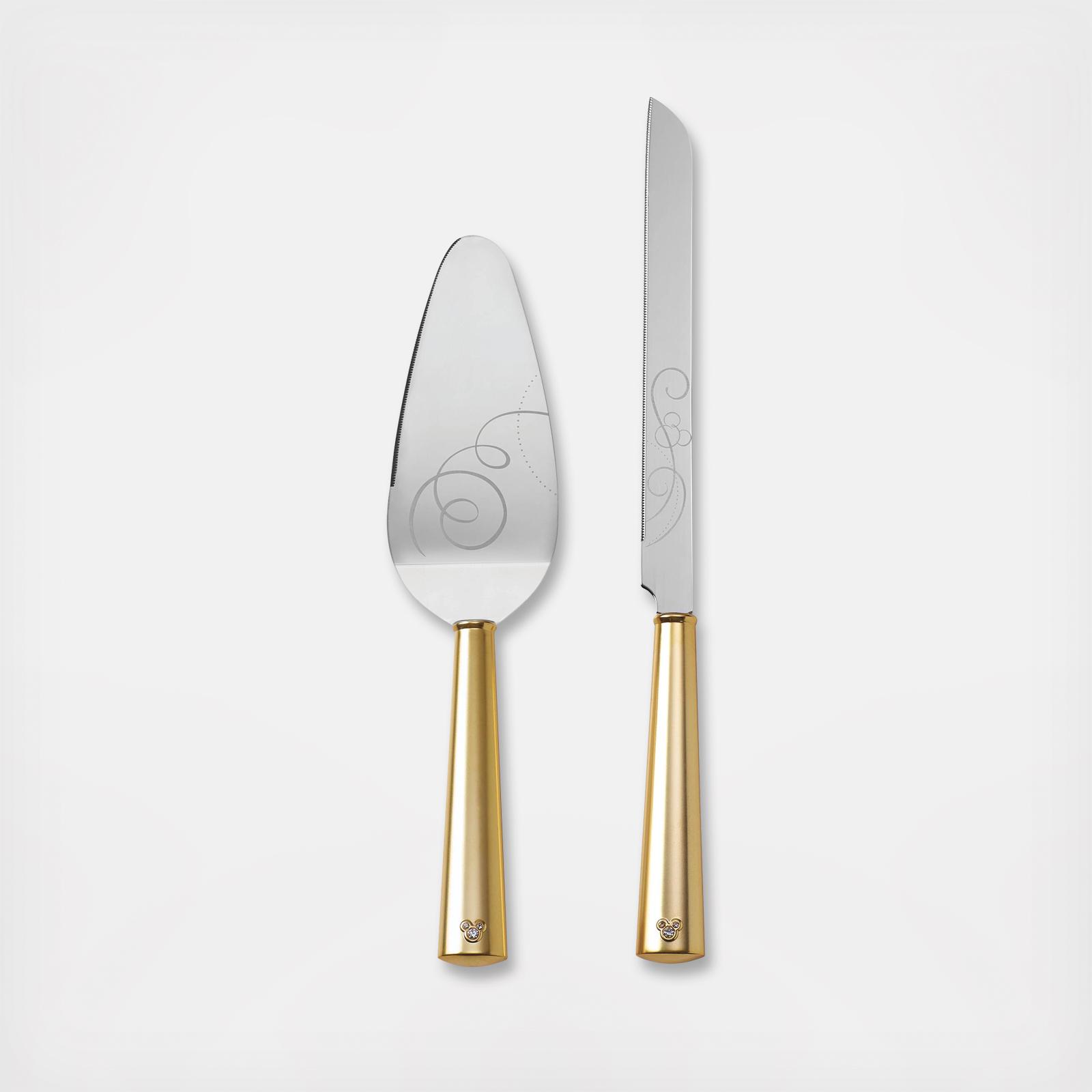 Disney Bridal 2-Piece Dessert Serving Set