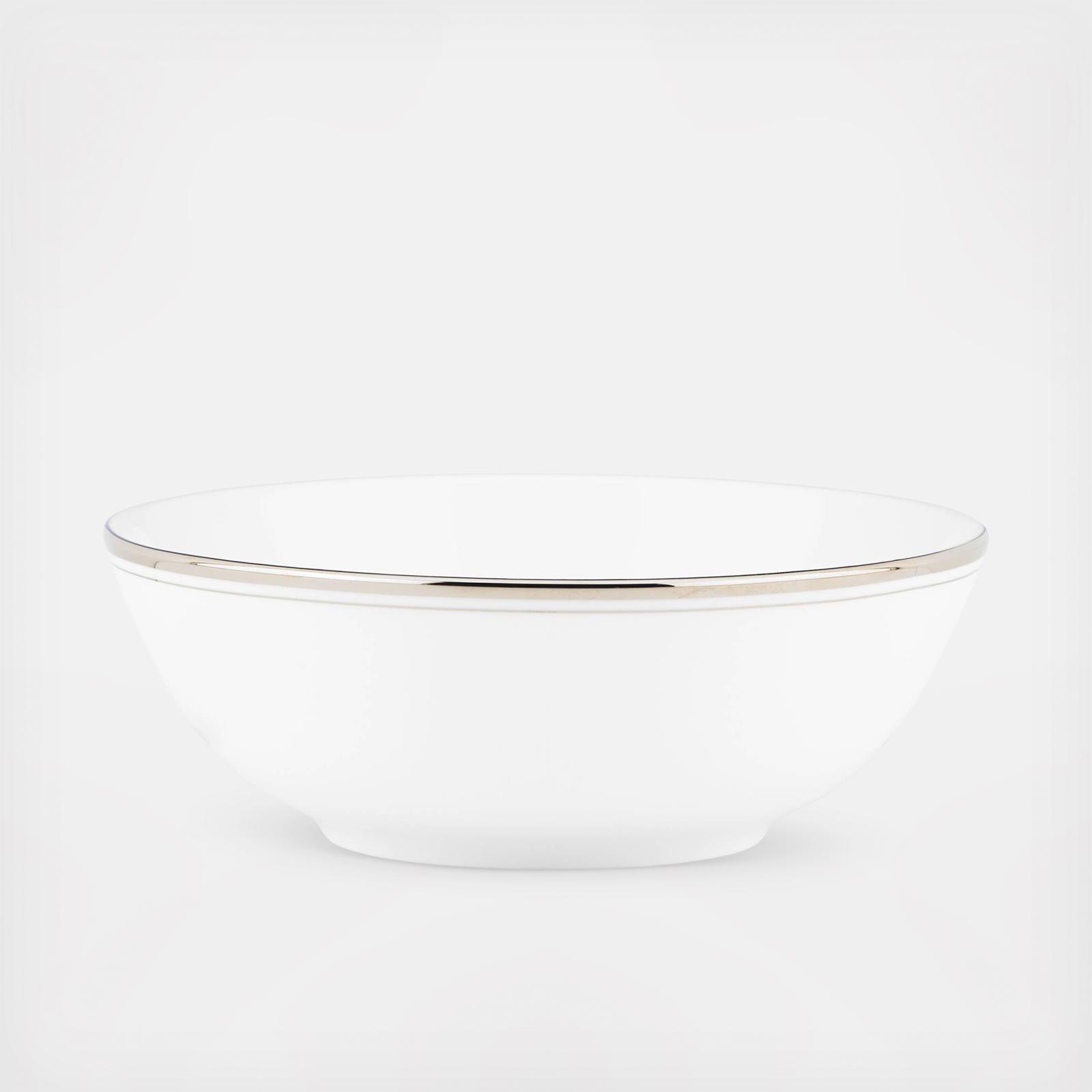 Library Lane Platinum Soup Bowl