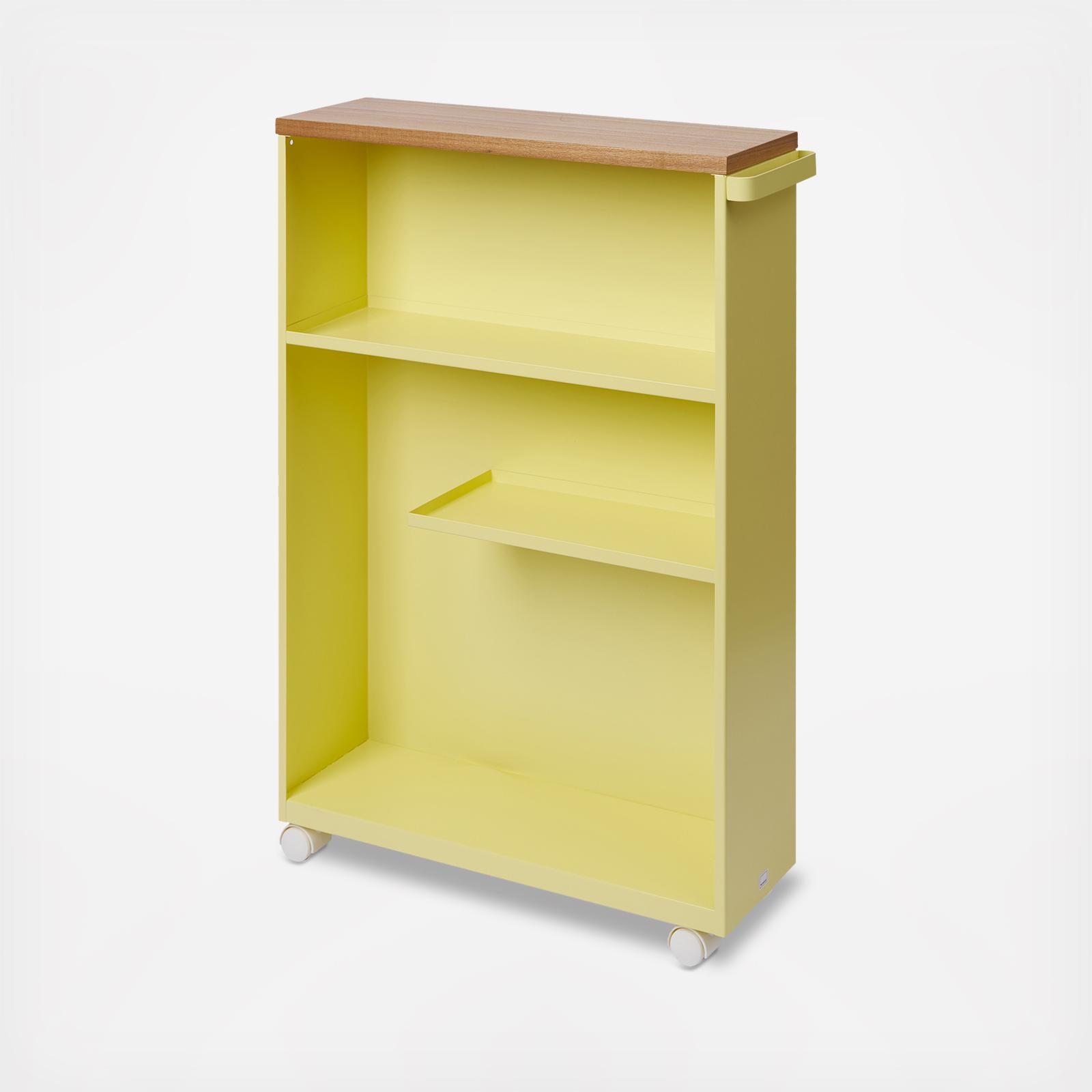Tower Rolling Slim Bathroom Cart with Handle