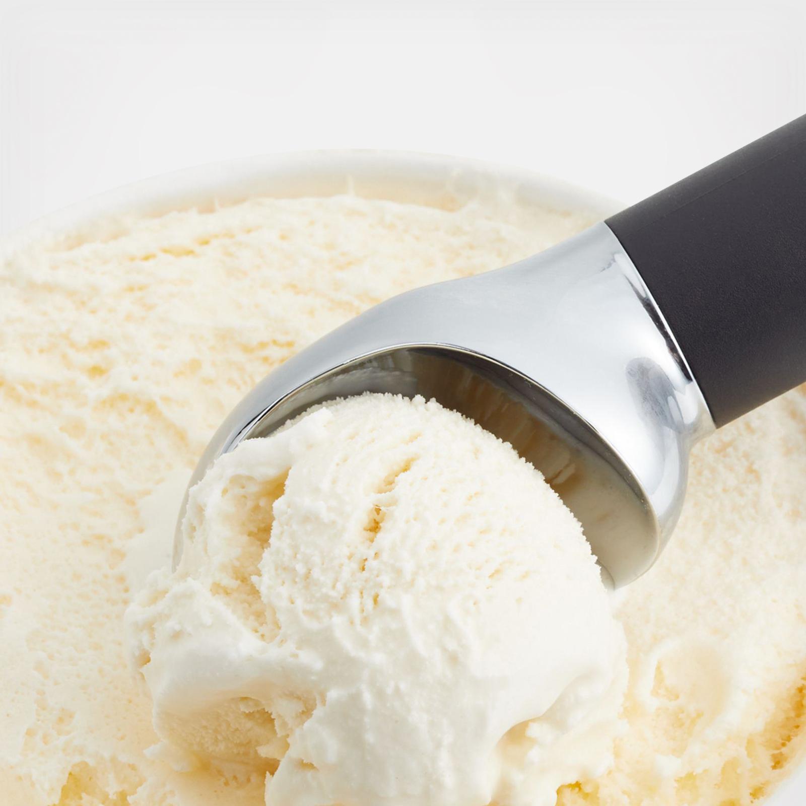 Black Soft-Touch Ice Cream Scoop