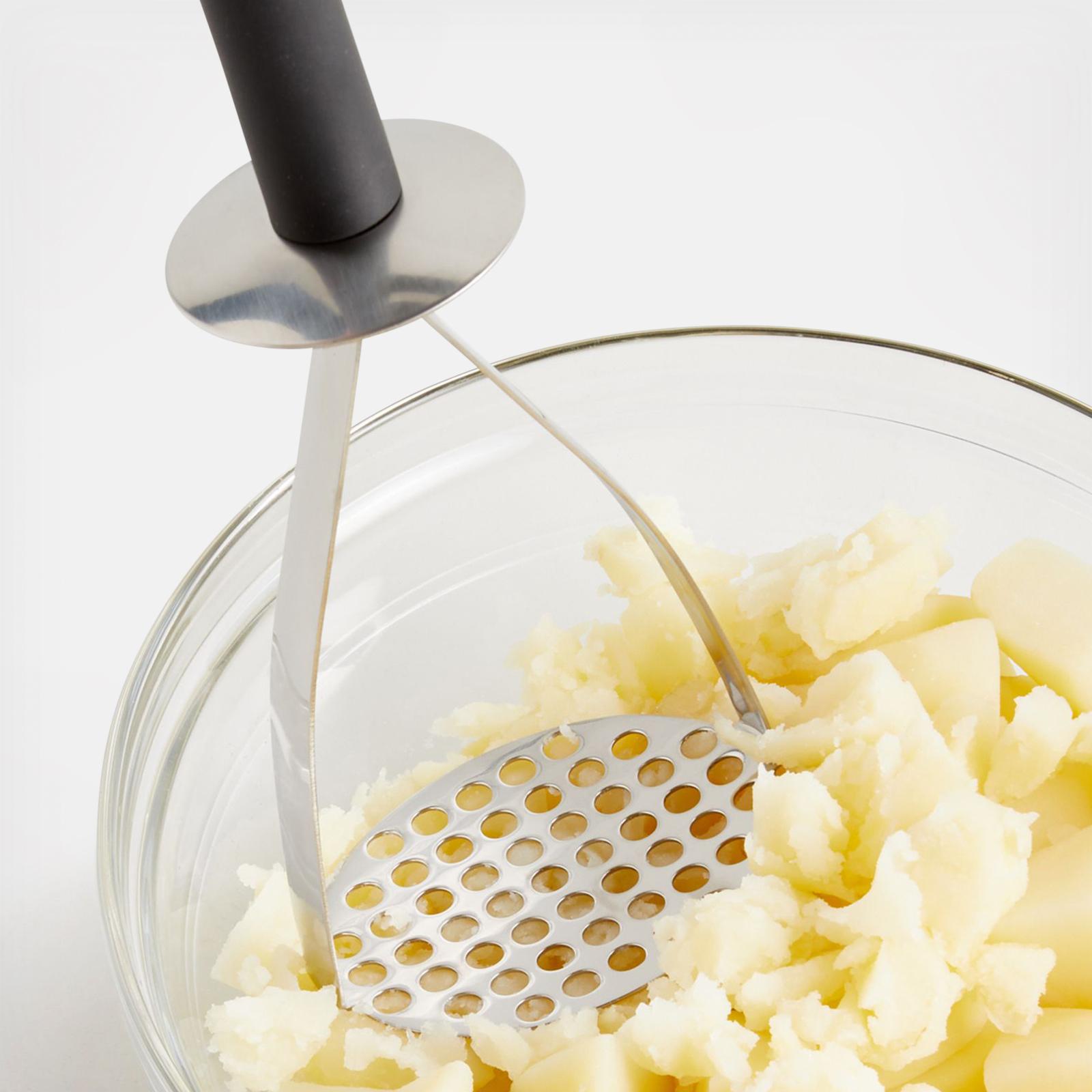 Black Soft-Touch Potato Masher