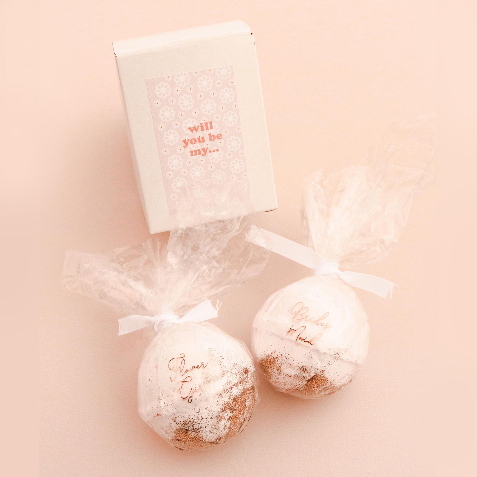 Bridal Party Bath Bombs