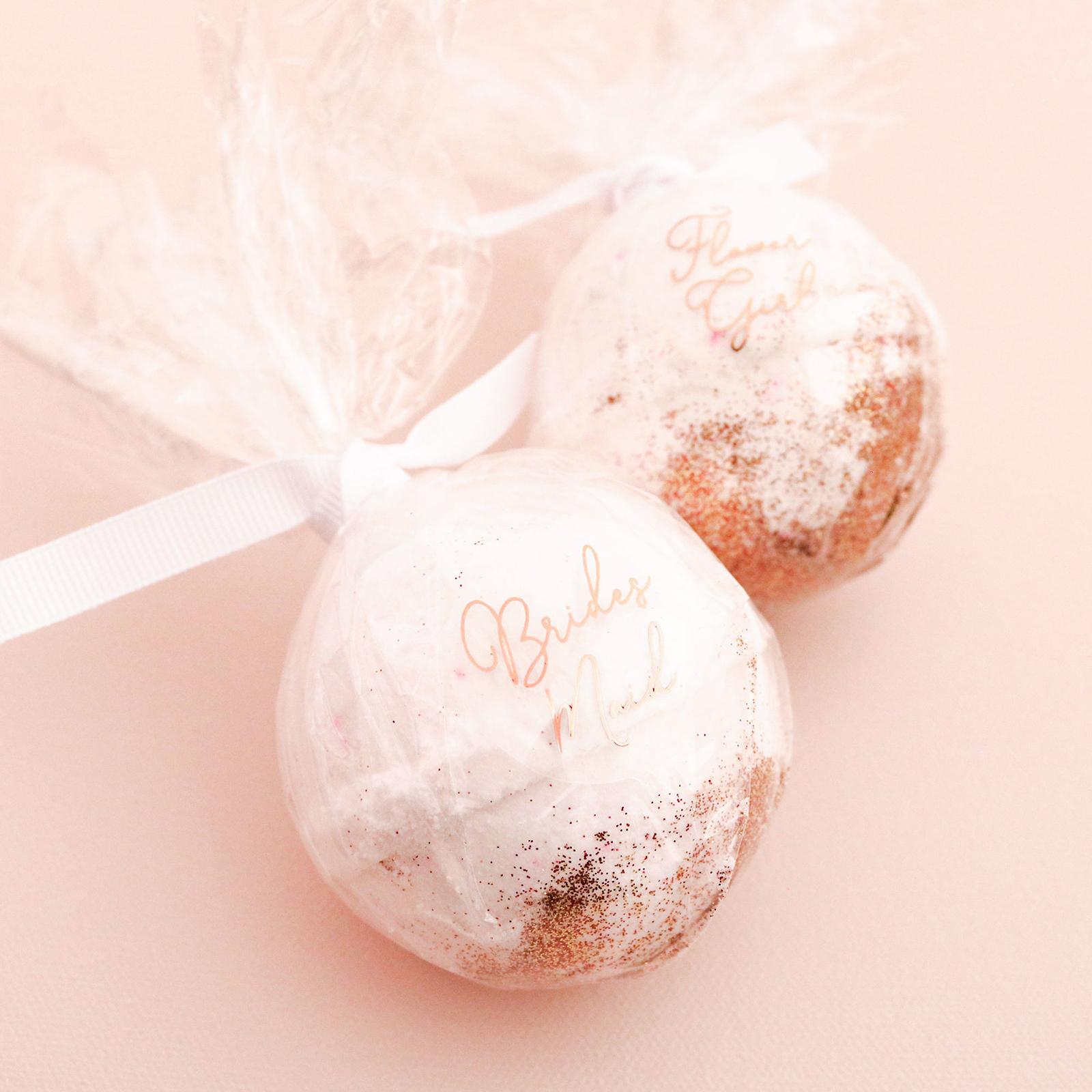Bridal Party Bath Bombs