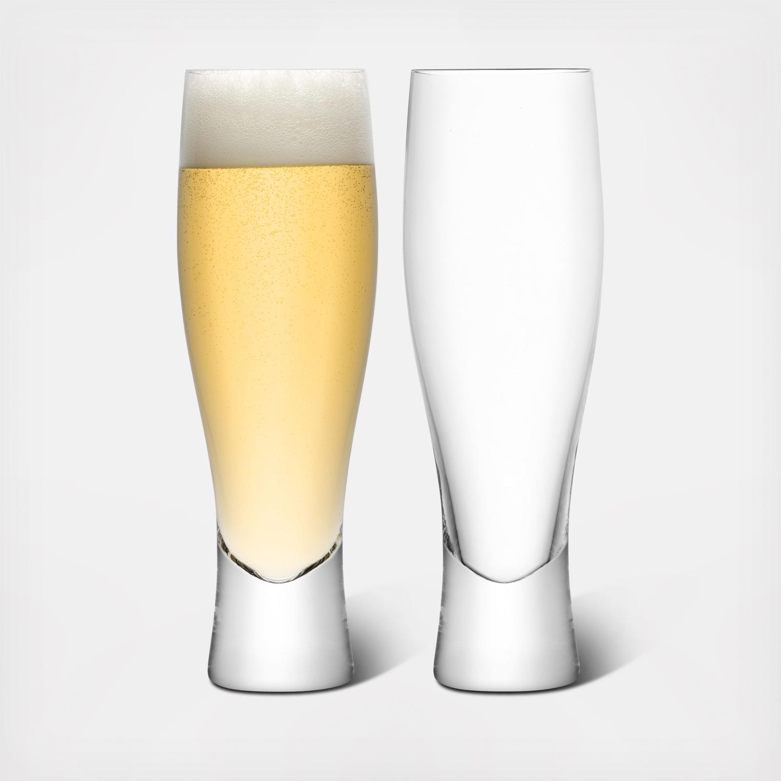 Bar Lager Glass, Set of 2