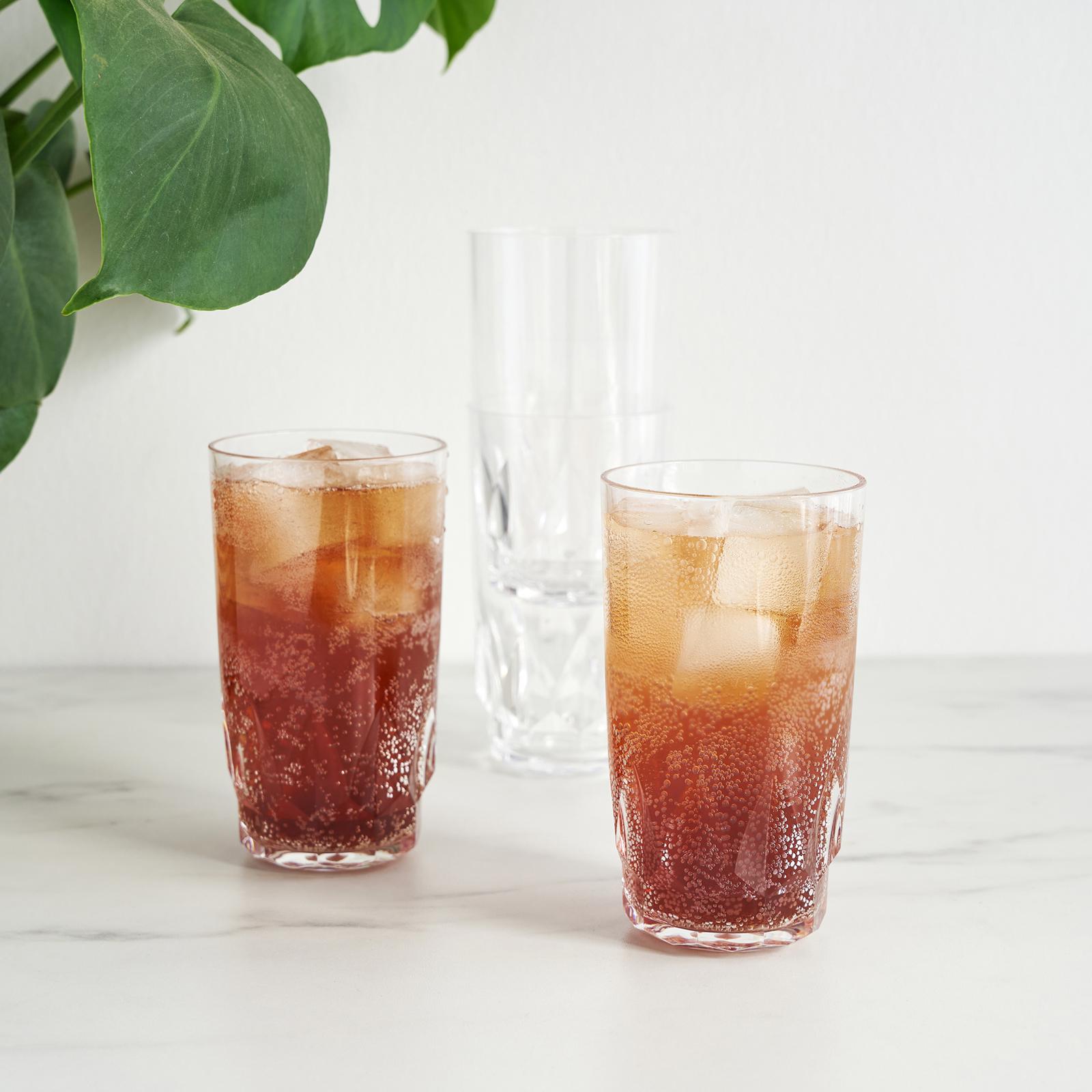 Arcylic Highball Tumbler, Set of 4