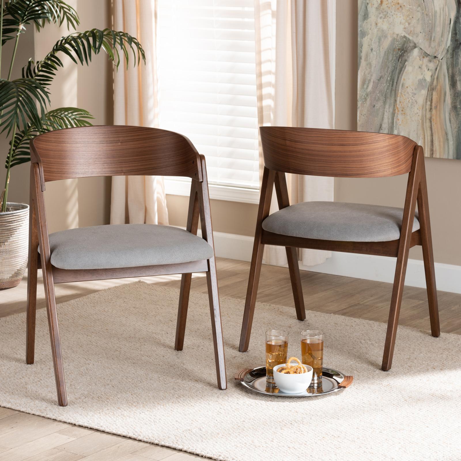 Danton Mid-Century Modern Dining Chair, Set of 2