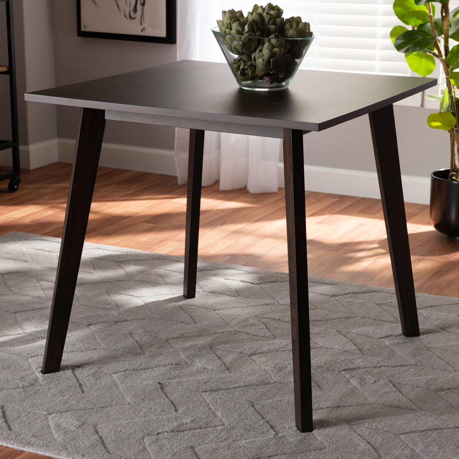 Britte Mid-Century Upholstered Modern Dining Table