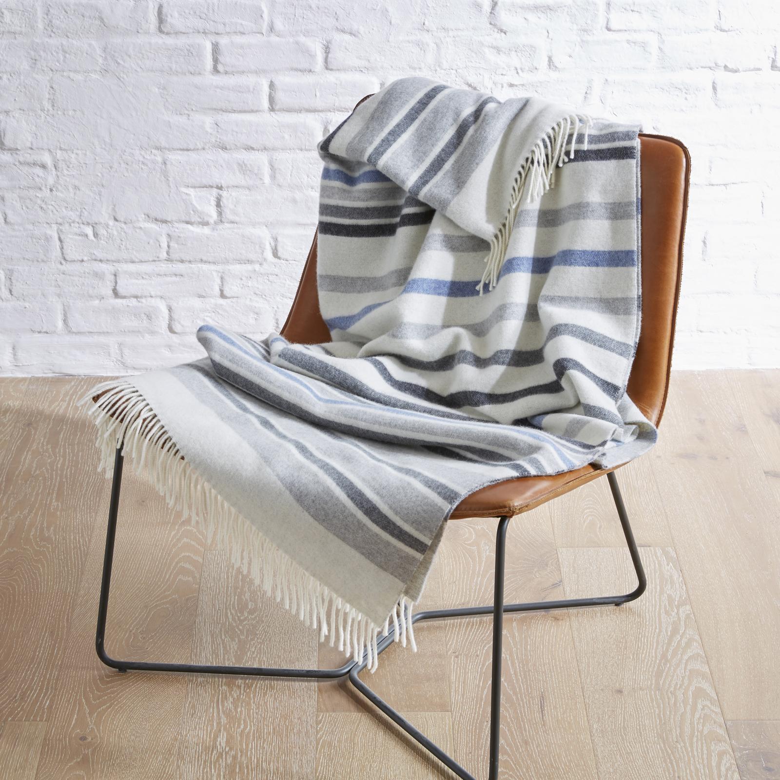 Striped Throw Blanket