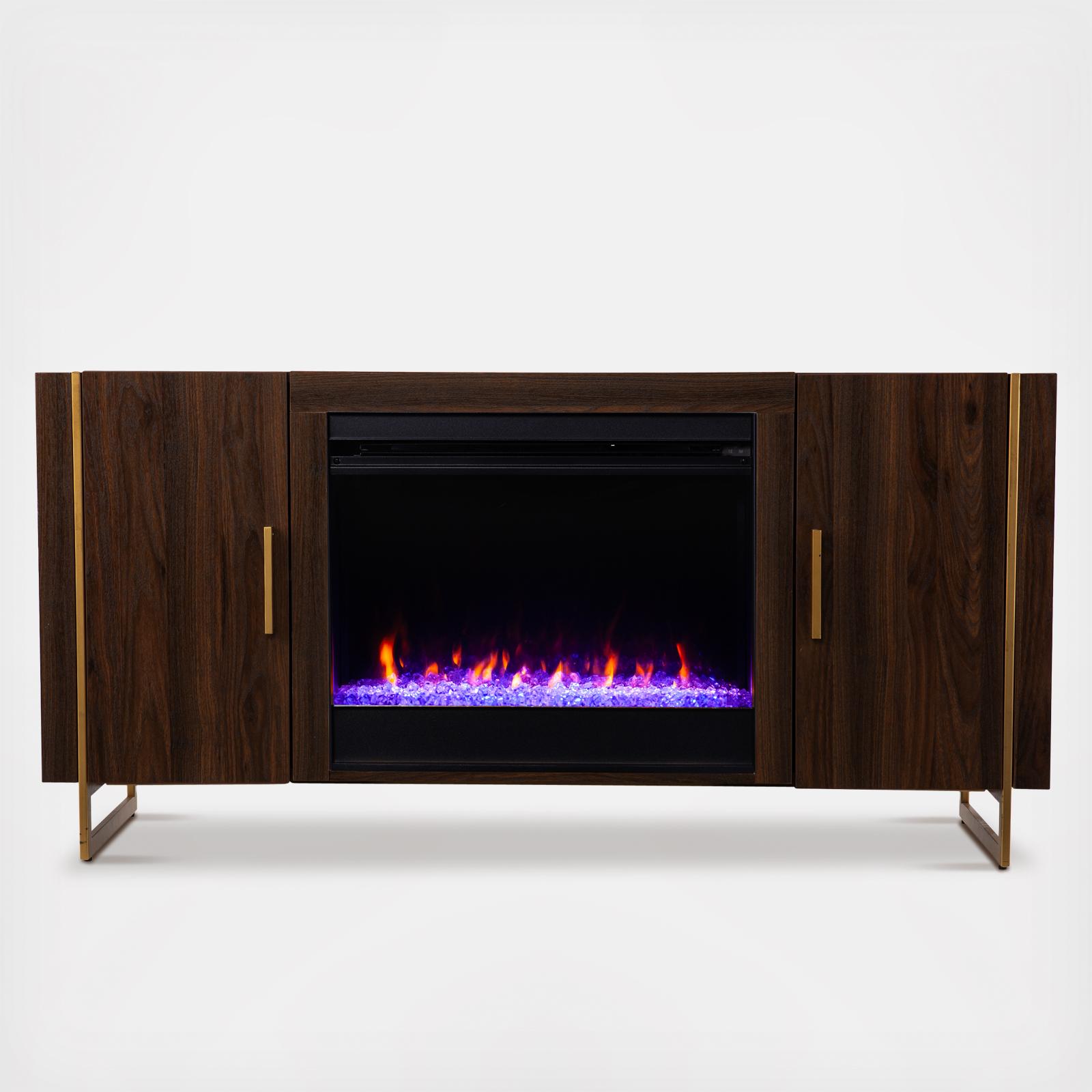 Dashton Color Changing Fireplace Media Console