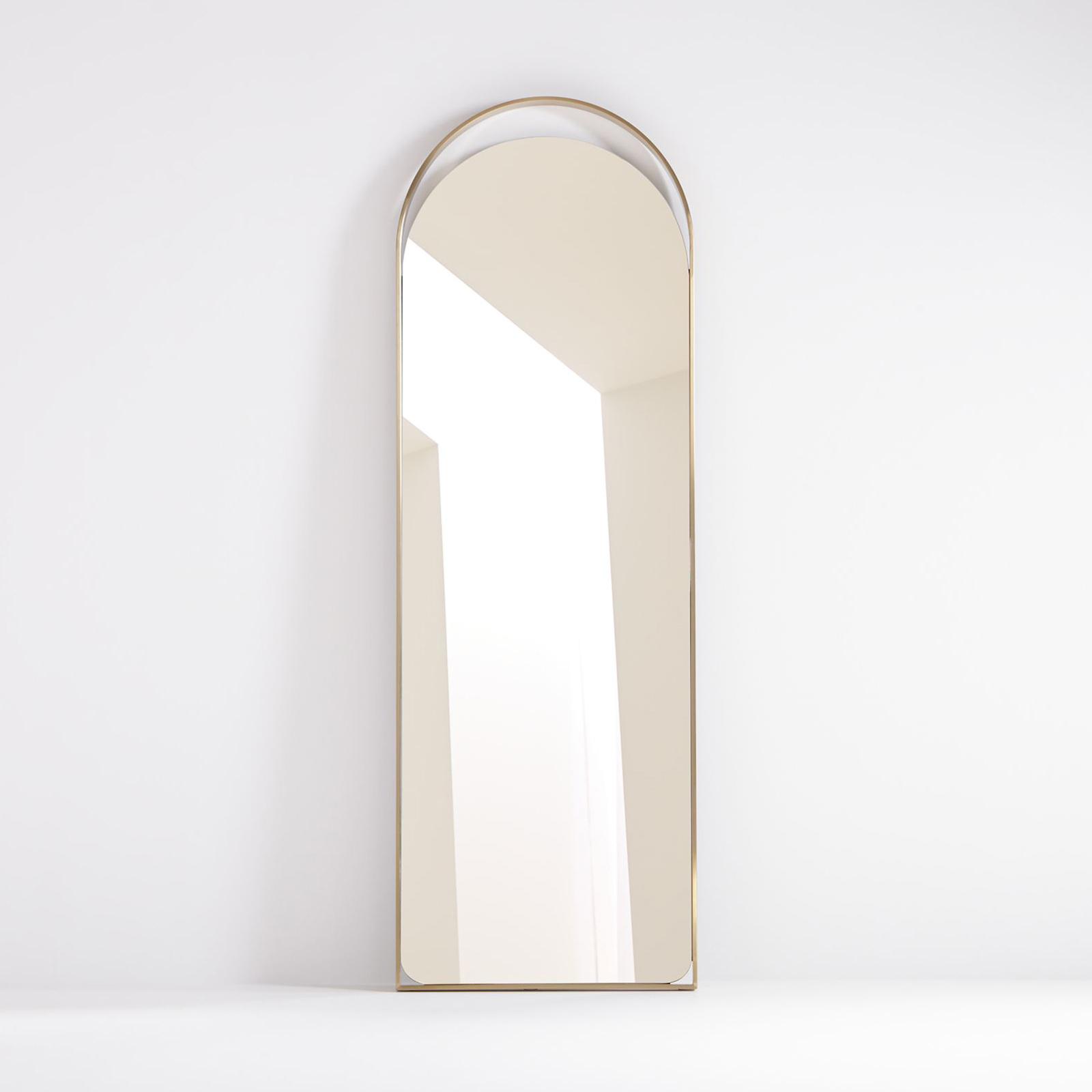 Aosta Arch Cutout Floor Mirror