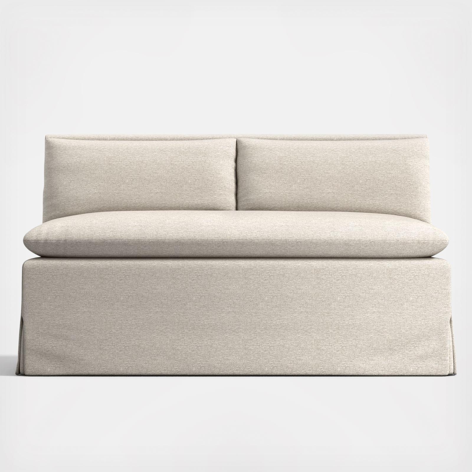 Belmar Slipcovered Dining Banquette Bench