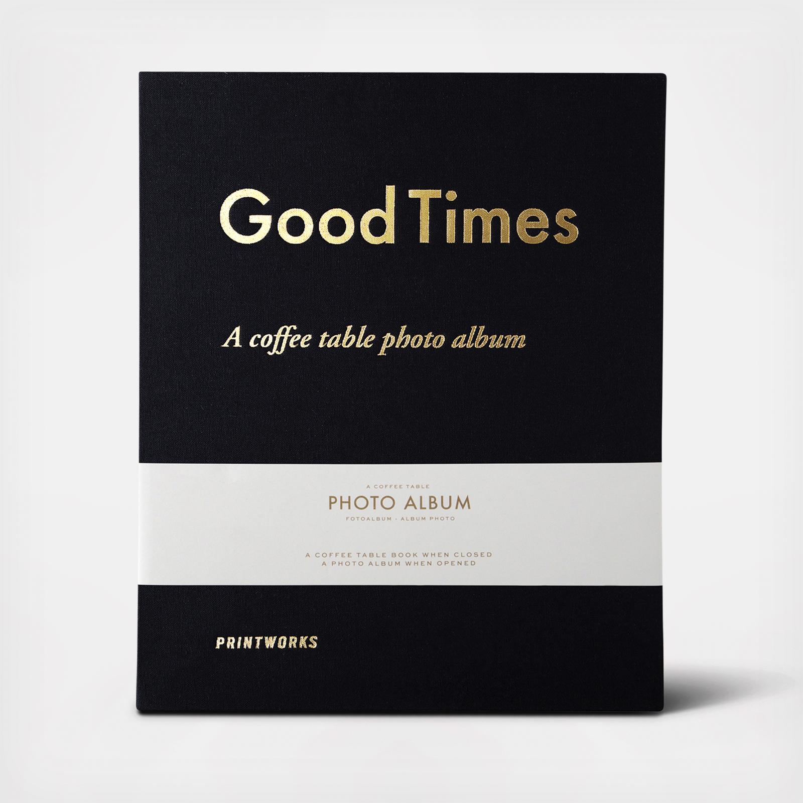 Good Times Coffee Table Photo Album