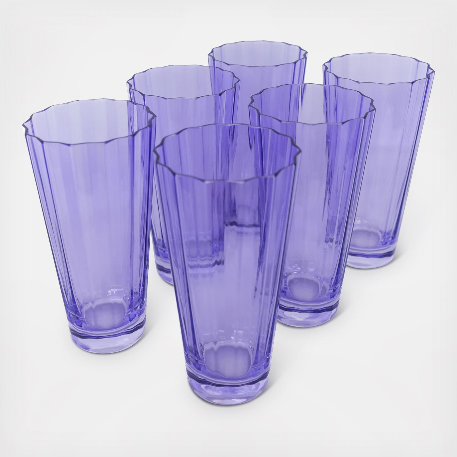 Estelle Sunday High Ball Glass, Set of 6