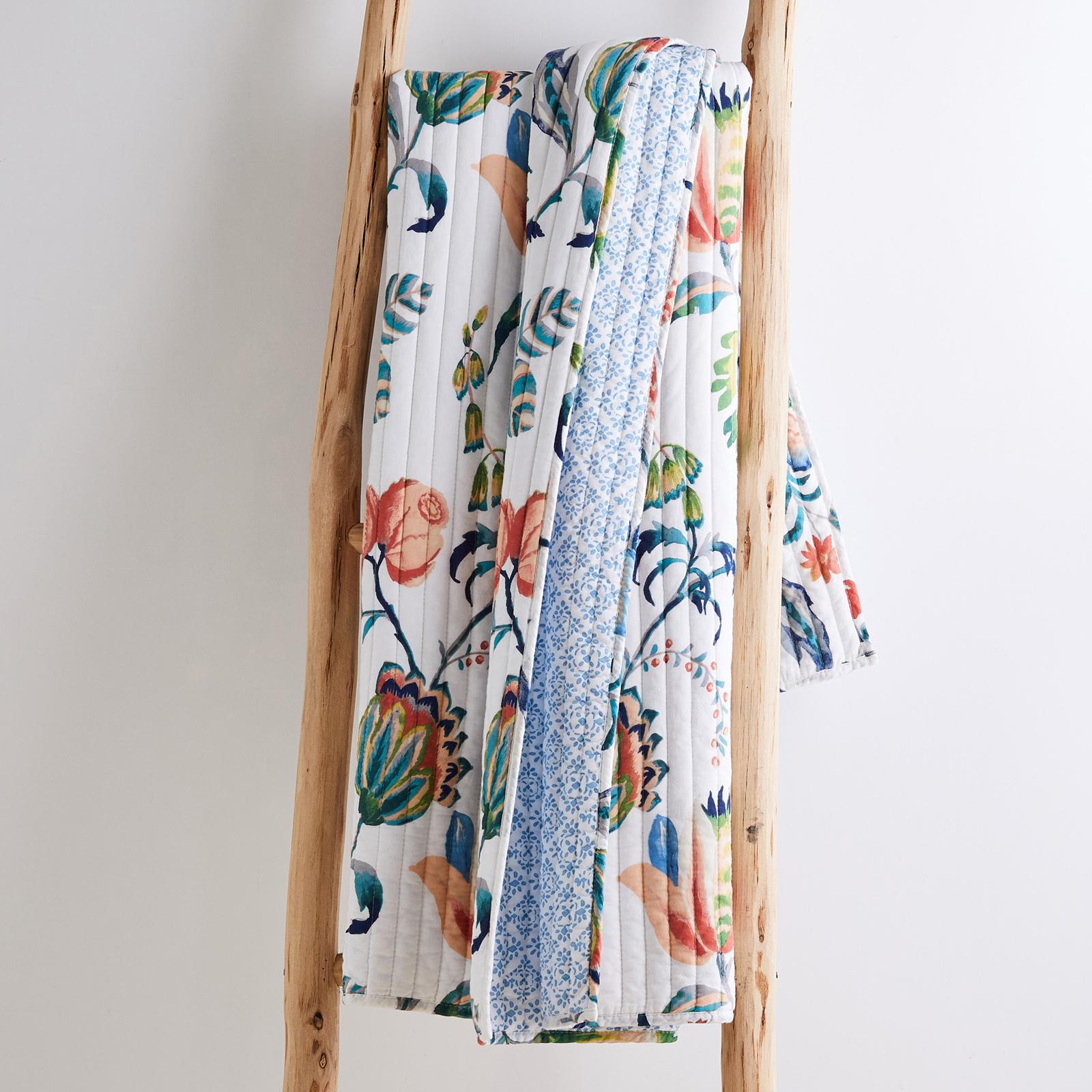 Eleni Reversible Quilted Throw