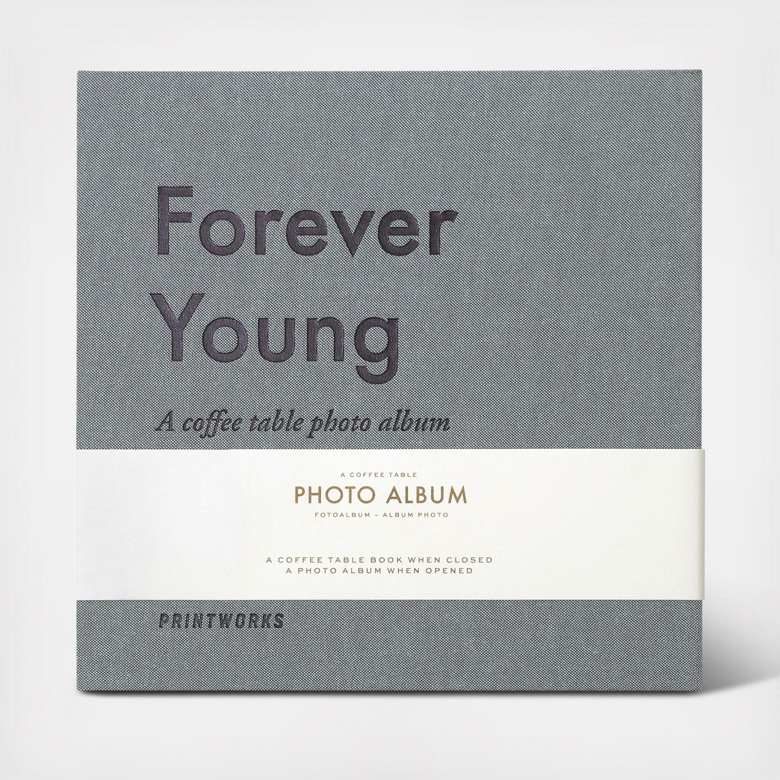 Forever Young Coffee Table Photo Album