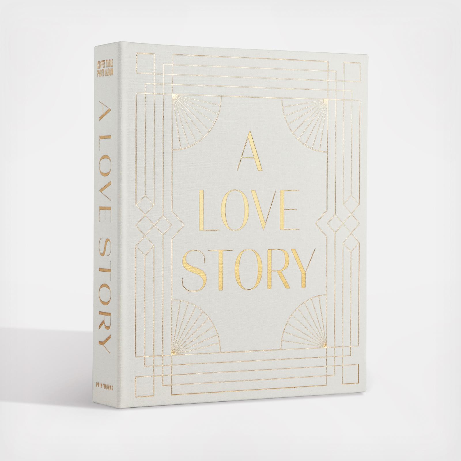 A Love Story Coffee Table Wedding Album