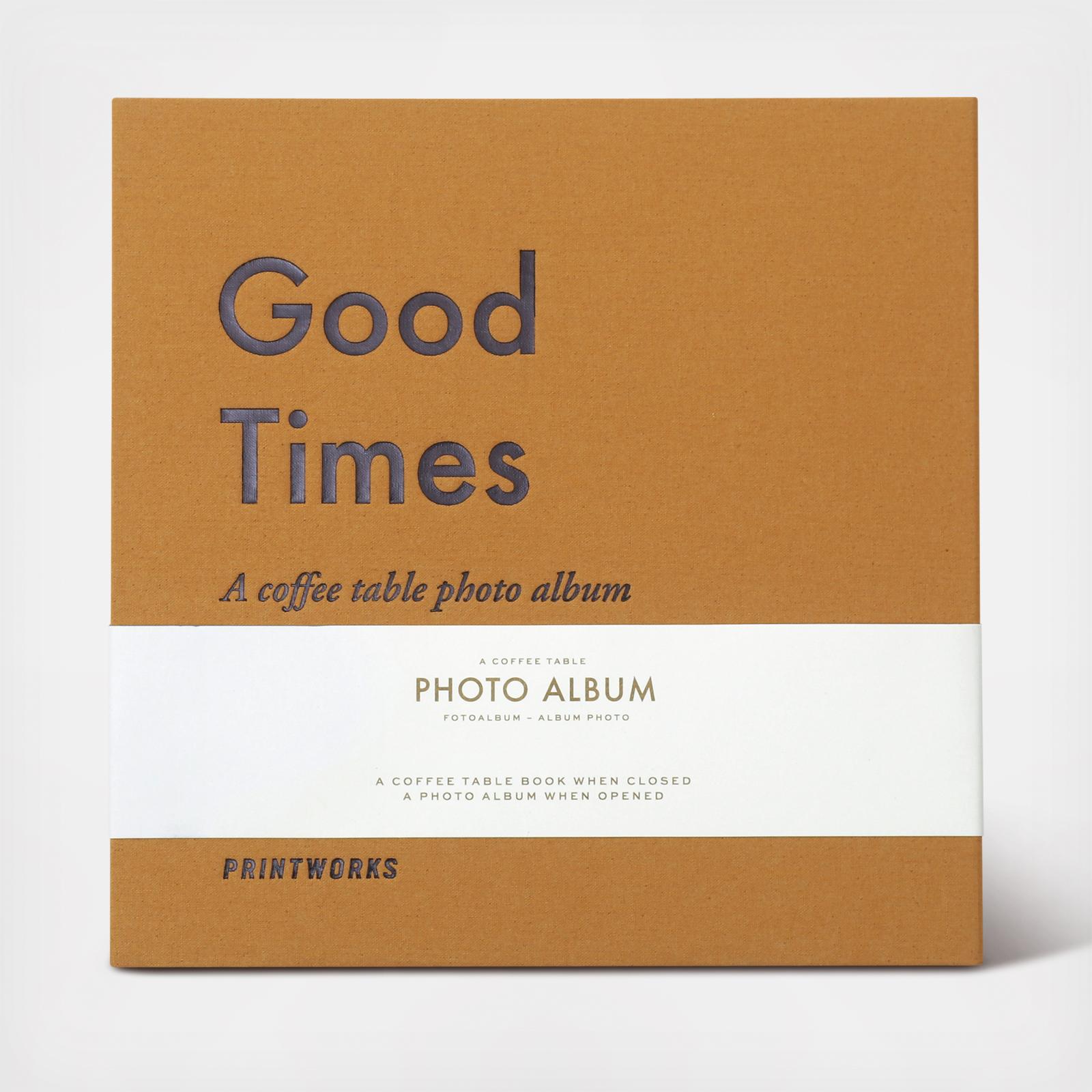 Good Times Coffee Table Photo Album