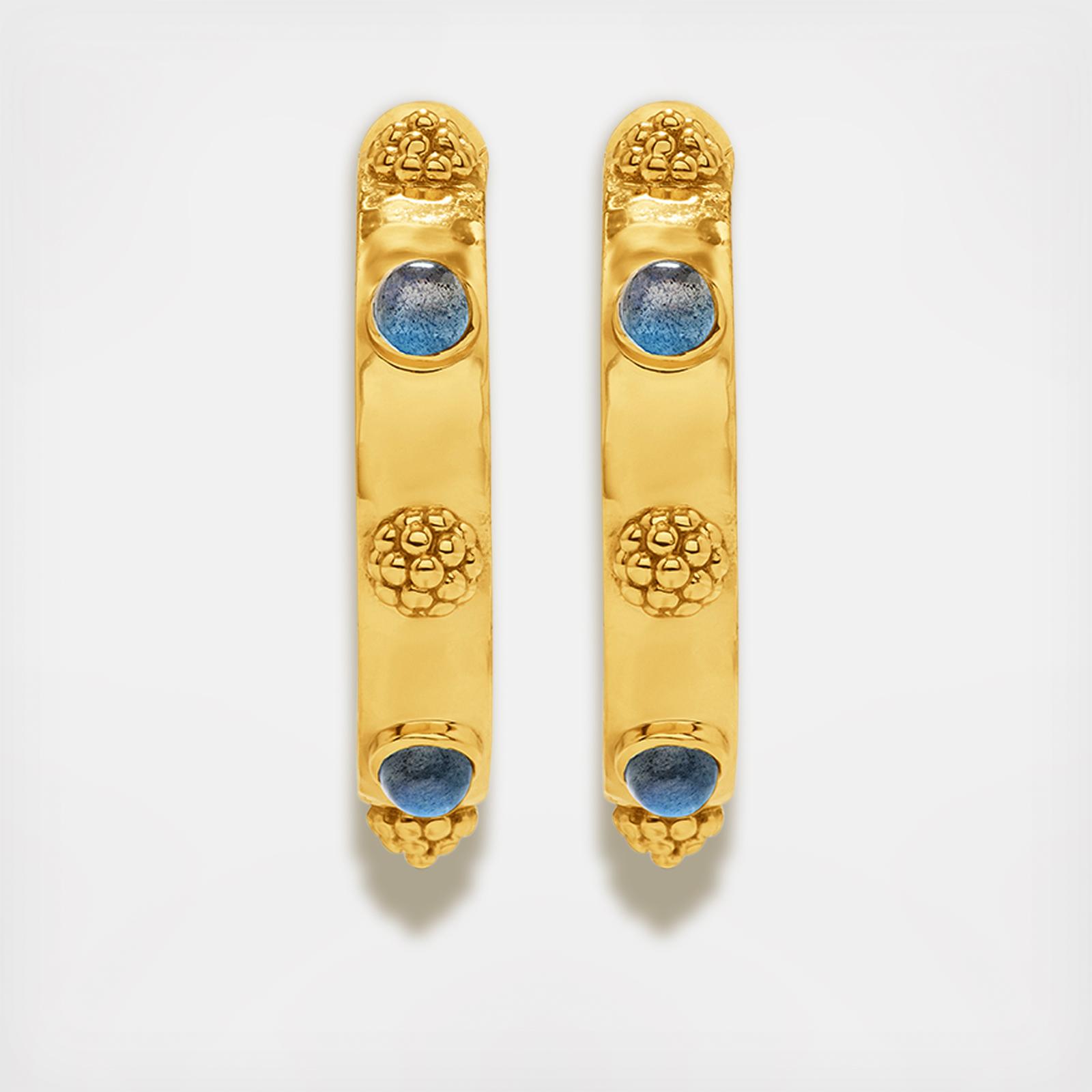 Cleopatra Hoop Earrings